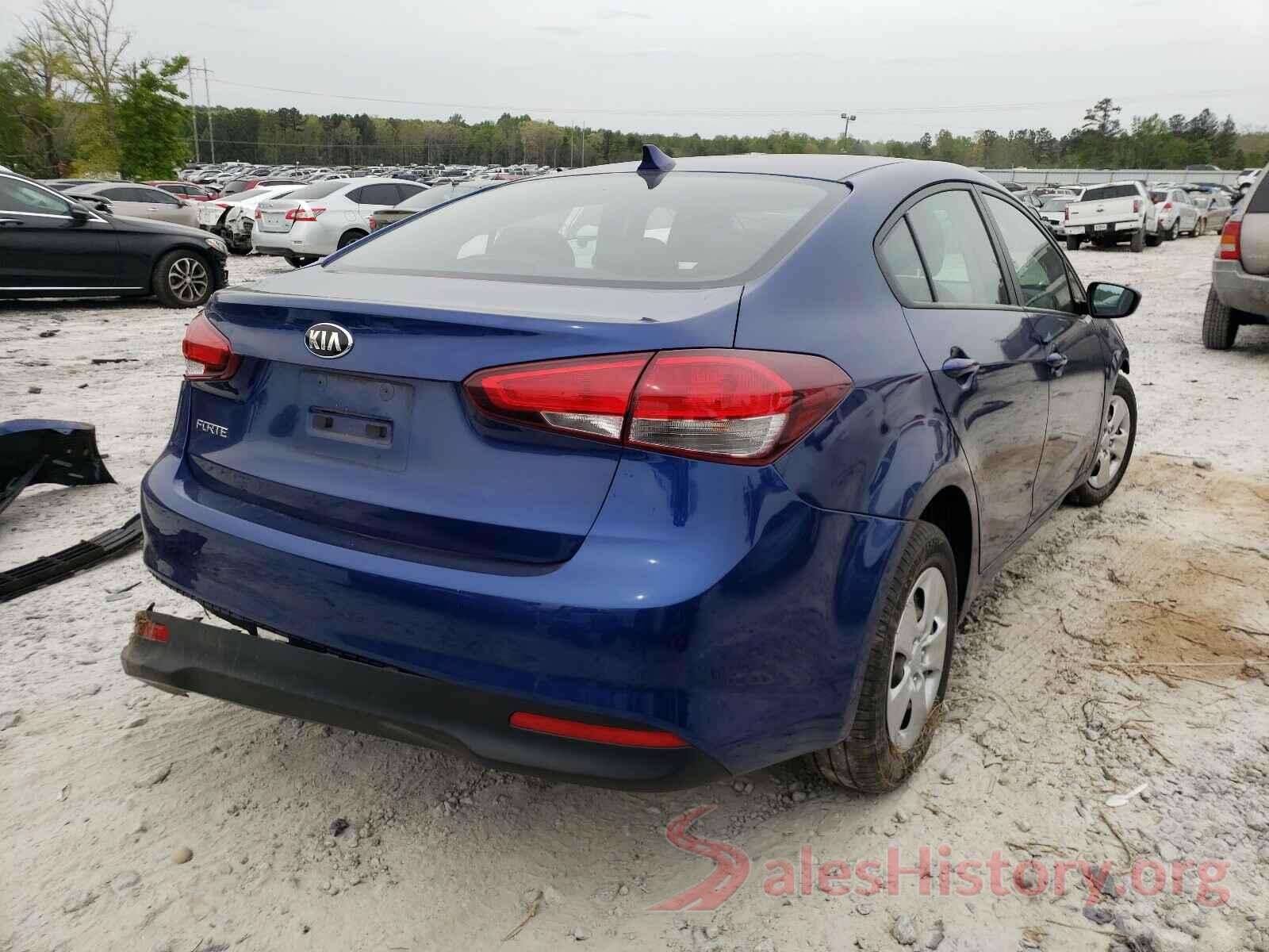 3KPFK4A71JE182825 2018 KIA FORTE