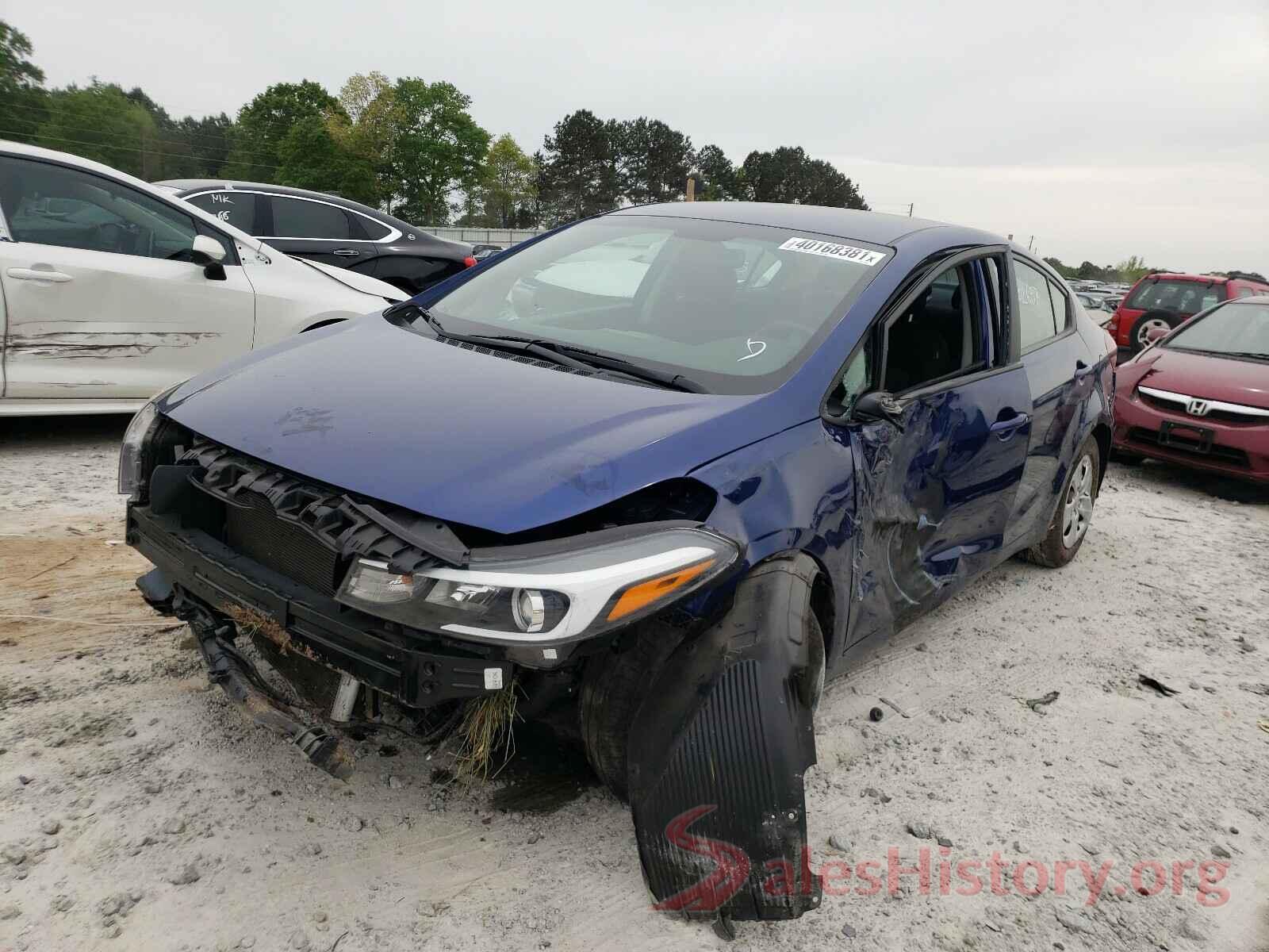 3KPFK4A71JE182825 2018 KIA FORTE