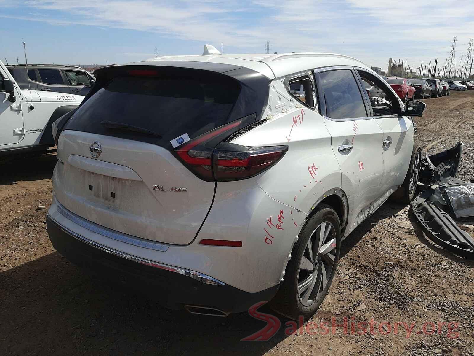 5N1AZ2CS5LN167931 2020 NISSAN MURANO