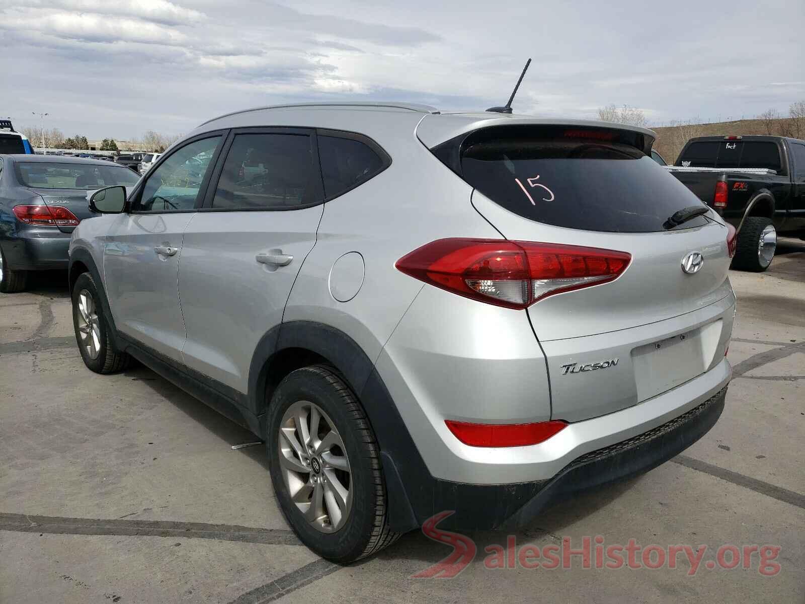 KM8J3CA48GU050545 2016 HYUNDAI TUCSON