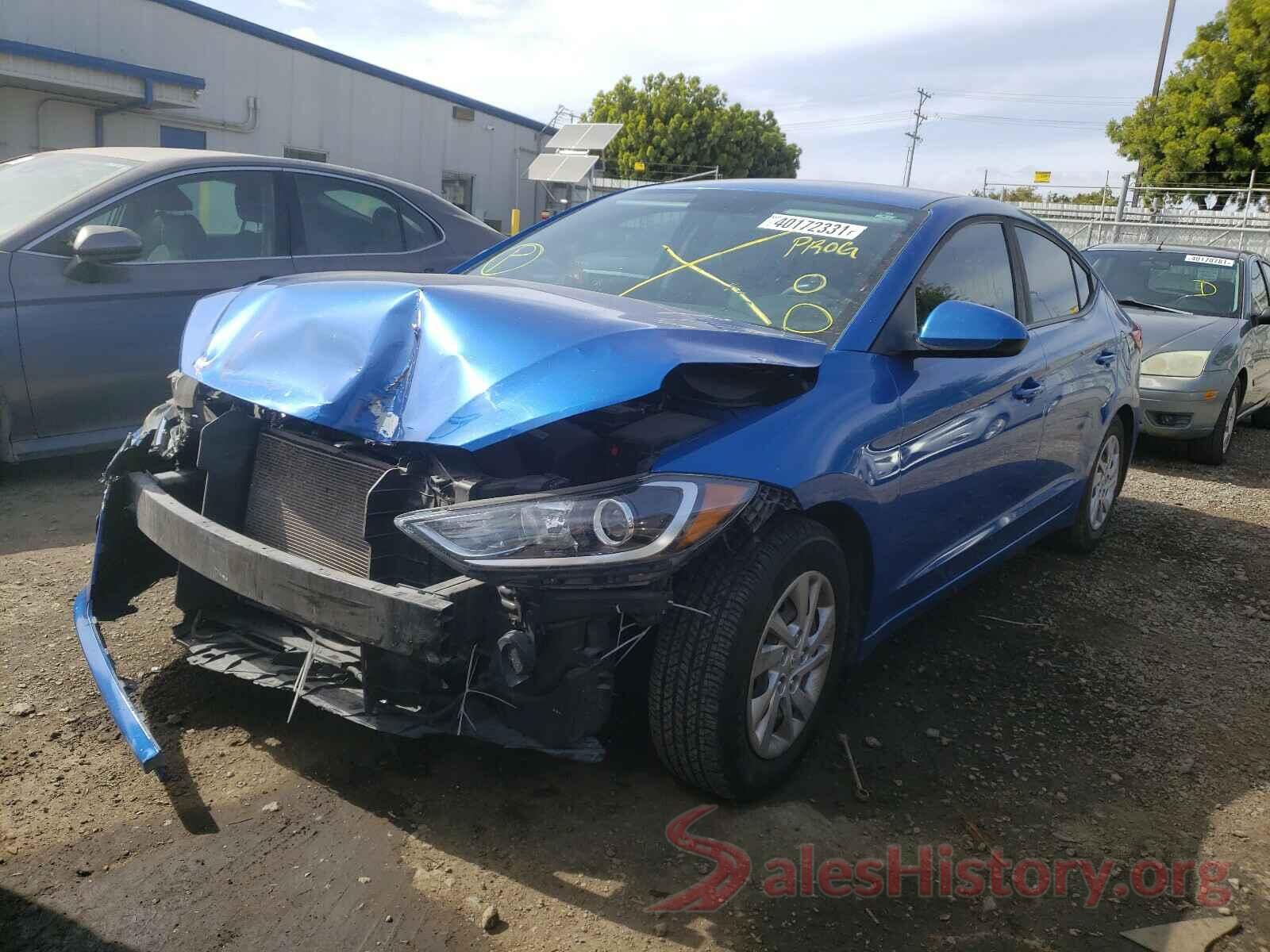 KMHD74LF4HU112465 2017 HYUNDAI ELANTRA