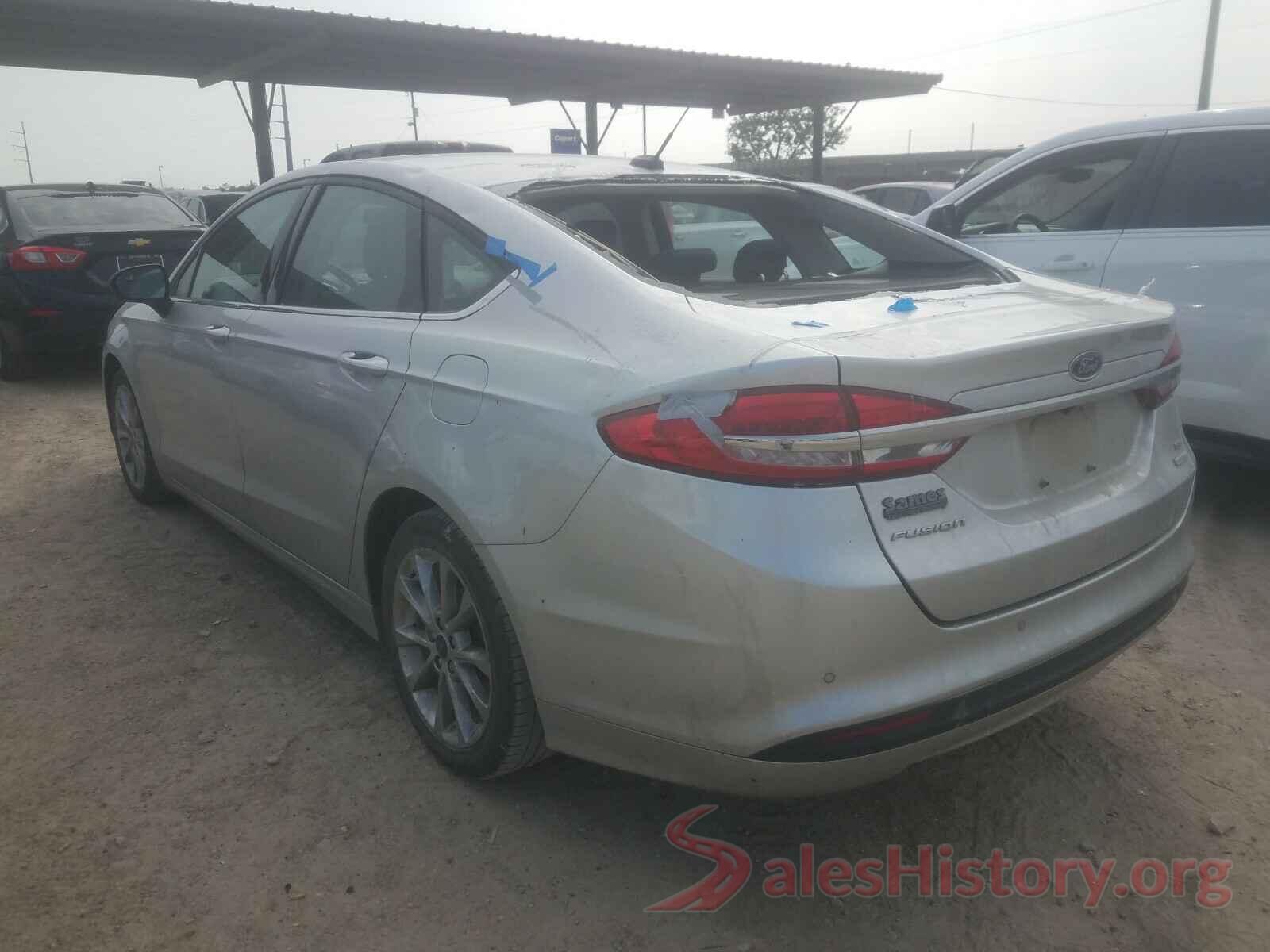 3FA6P0HD3HR312229 2017 FORD FUSION