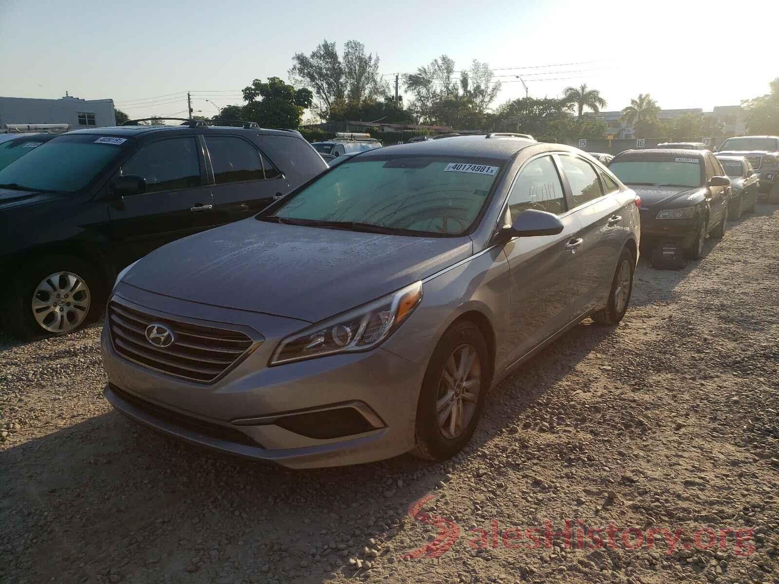 5NPE24AF6HH520499 2017 HYUNDAI SONATA