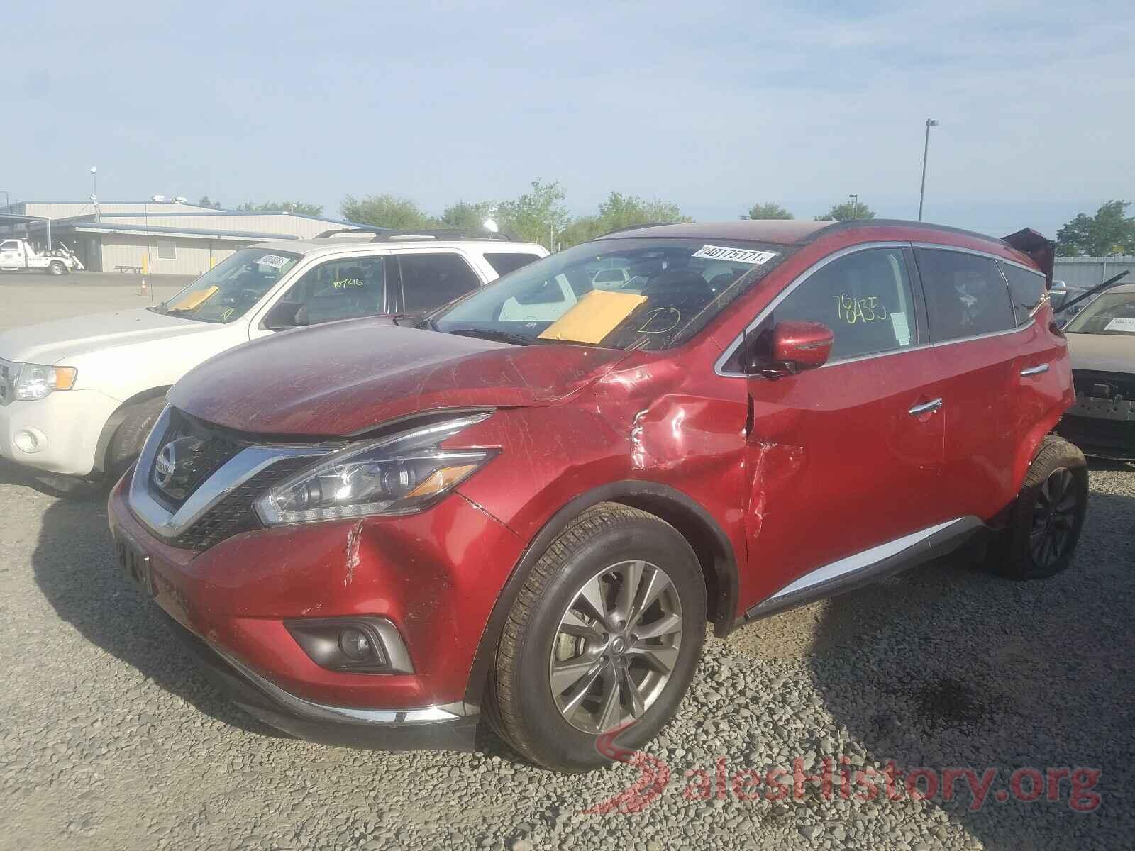 5N1AZ2MH1JN119486 2018 NISSAN MURANO