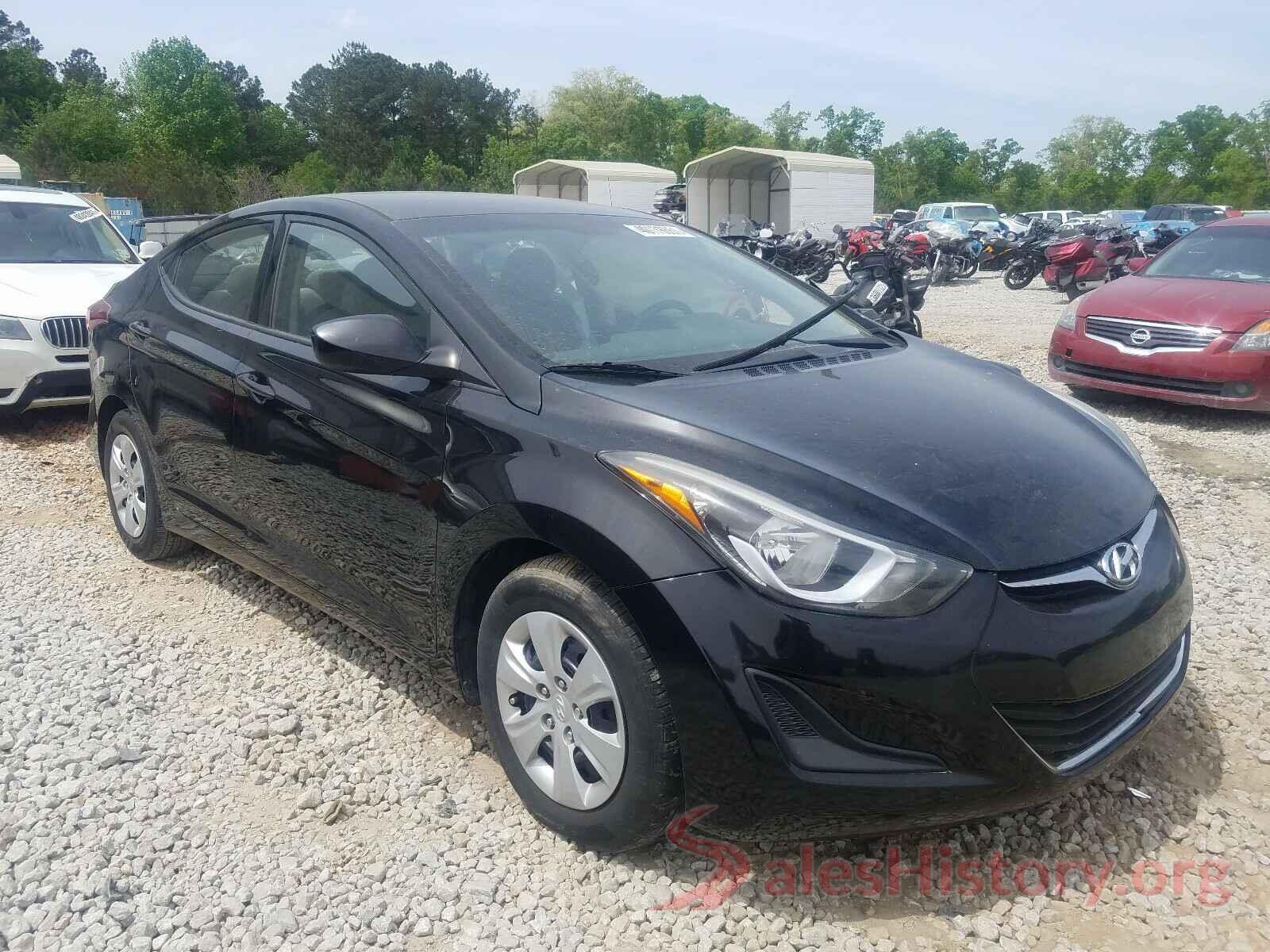 5NPDH4AE9GH690534 2016 HYUNDAI ELANTRA