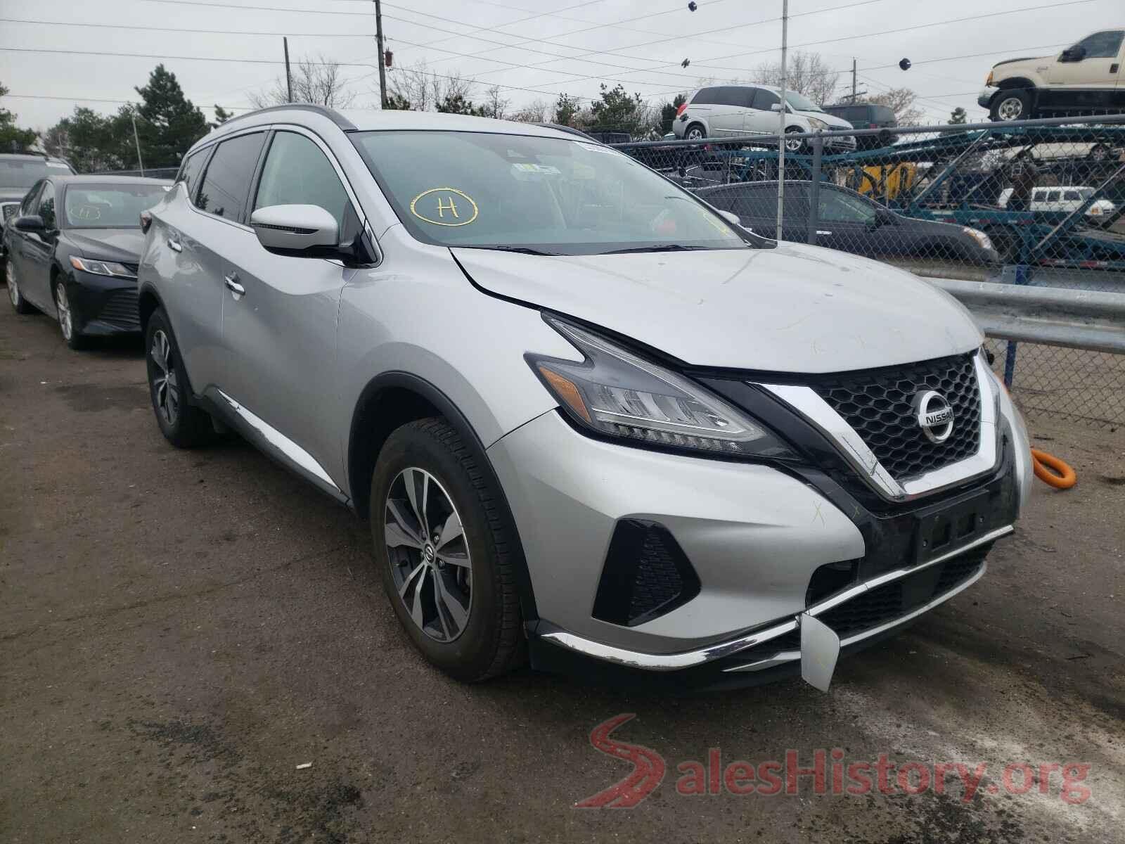 5N1AZ2BSXLN138572 2020 NISSAN MURANO