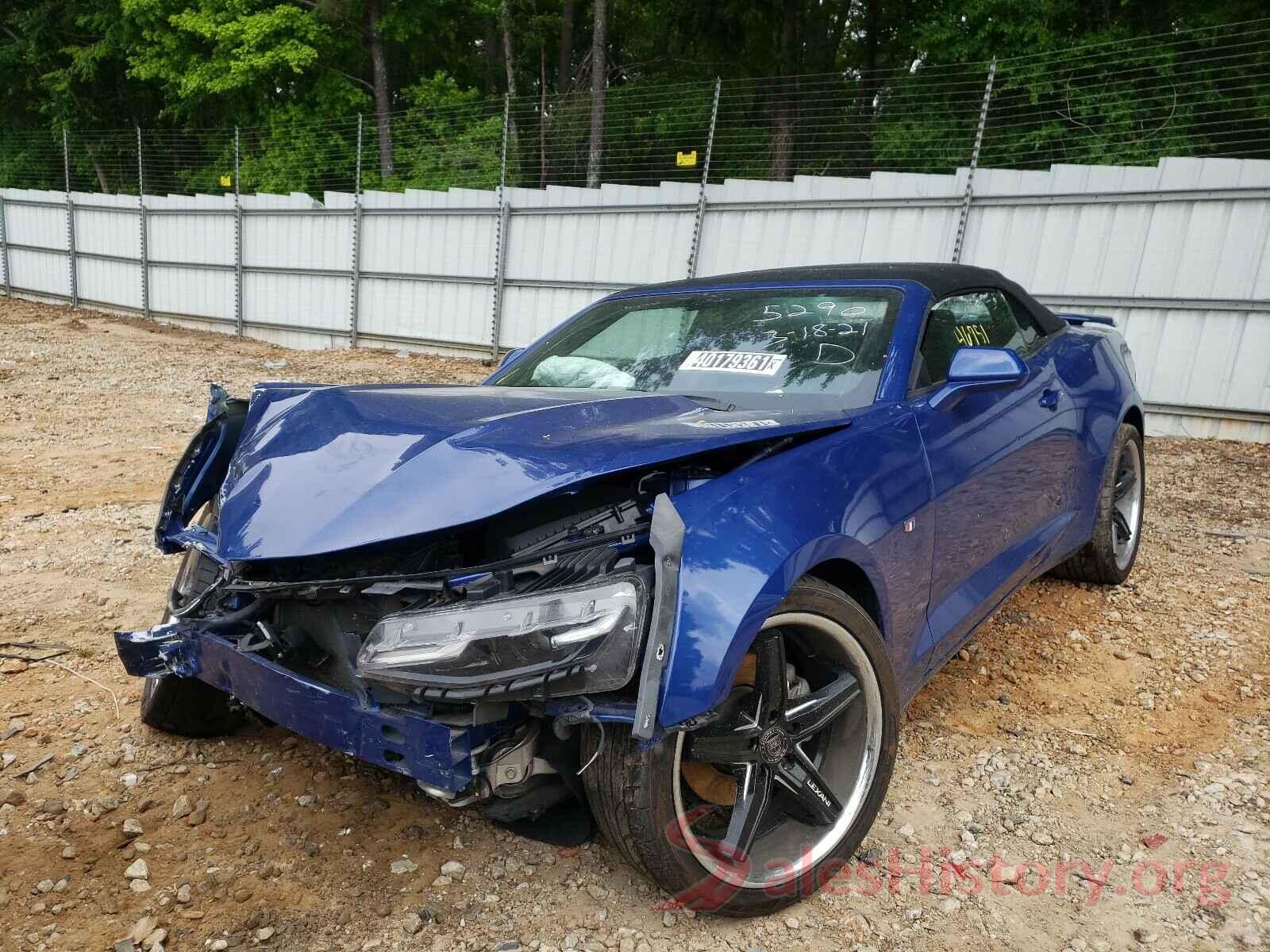 1G1FB3DS5K0145290 2019 CHEVROLET CAMARO