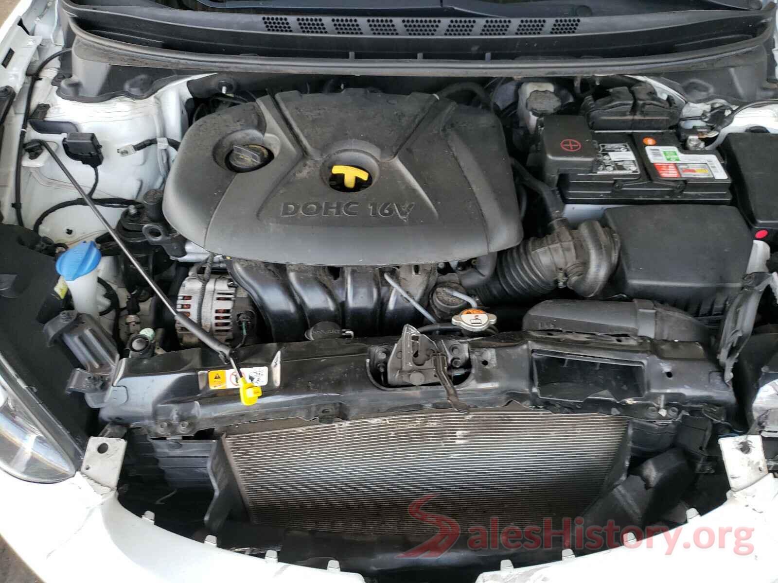 5NPDH4AE3GH722572 2016 HYUNDAI ELANTRA