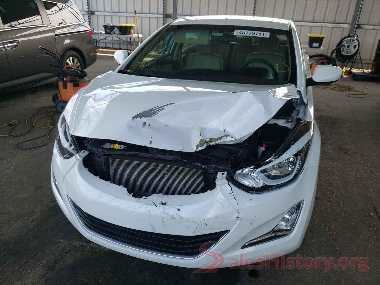 5NPDH4AE3GH722572 2016 HYUNDAI ELANTRA