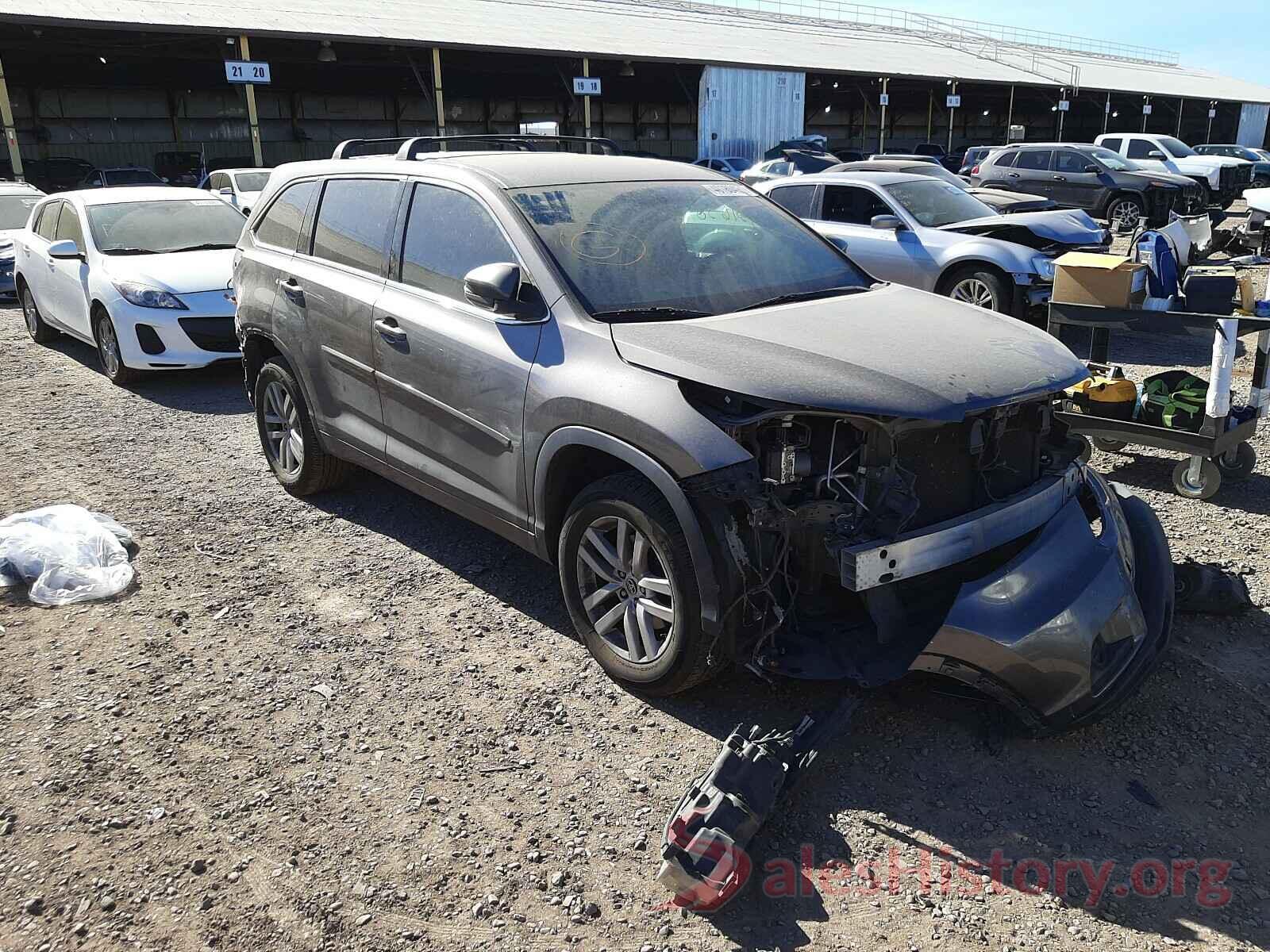 5TDZKRFH3GS143518 2016 TOYOTA HIGHLANDER