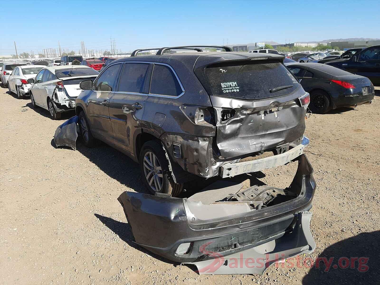 5TDZKRFH3GS143518 2016 TOYOTA HIGHLANDER