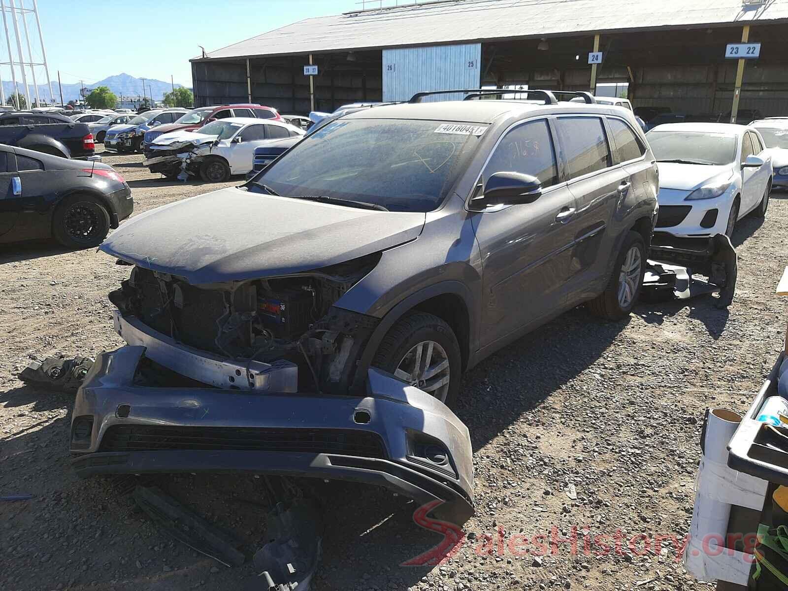 5TDZKRFH3GS143518 2016 TOYOTA HIGHLANDER