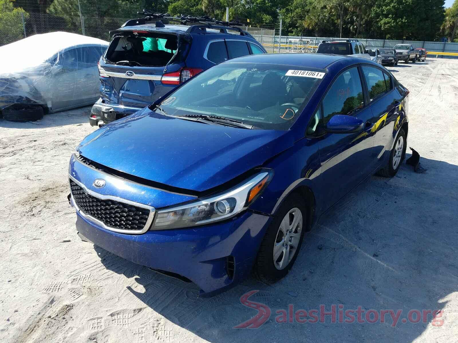 3KPFK4A77HE140170 2017 KIA FORTE