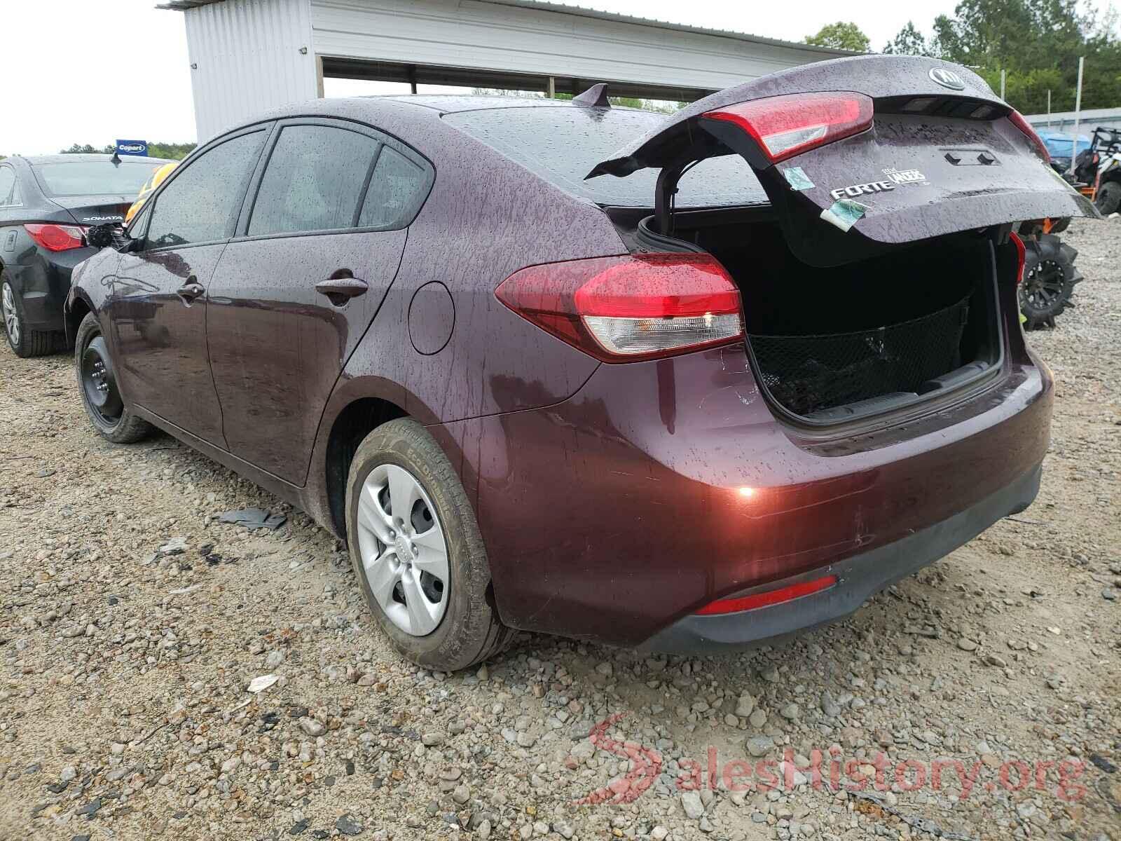 3KPFK4A7XJE168051 2018 KIA FORTE