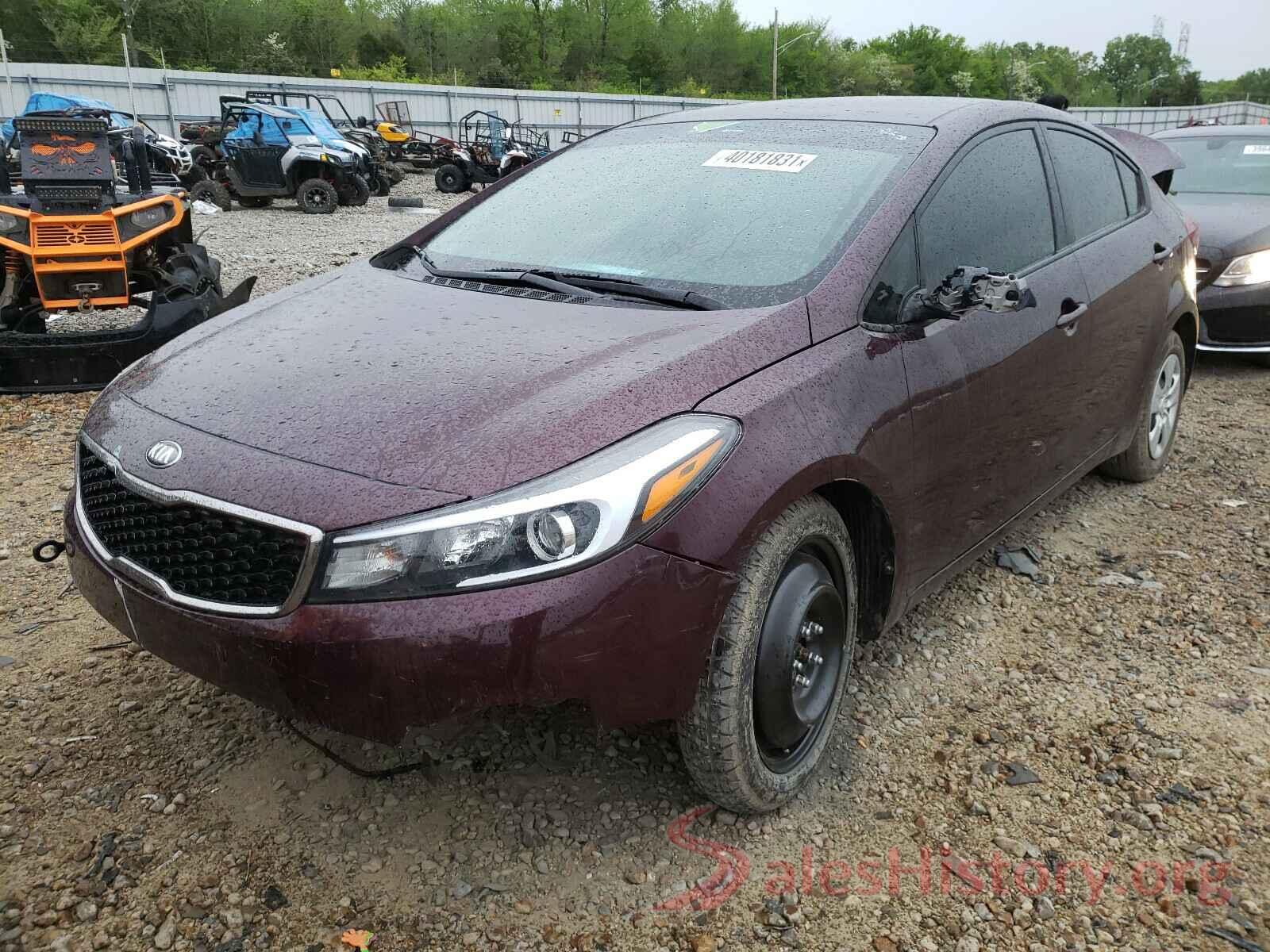 3KPFK4A7XJE168051 2018 KIA FORTE