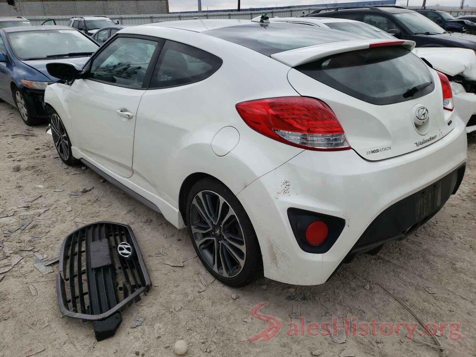 KMHTC6AE3GU297927 2016 HYUNDAI VELOSTER