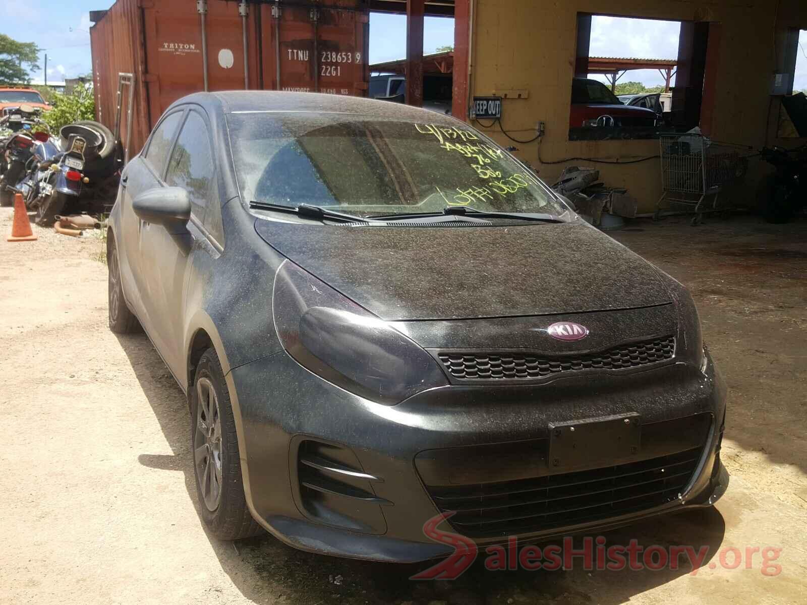 KNADM5A33H6060808 2017 KIA RIO