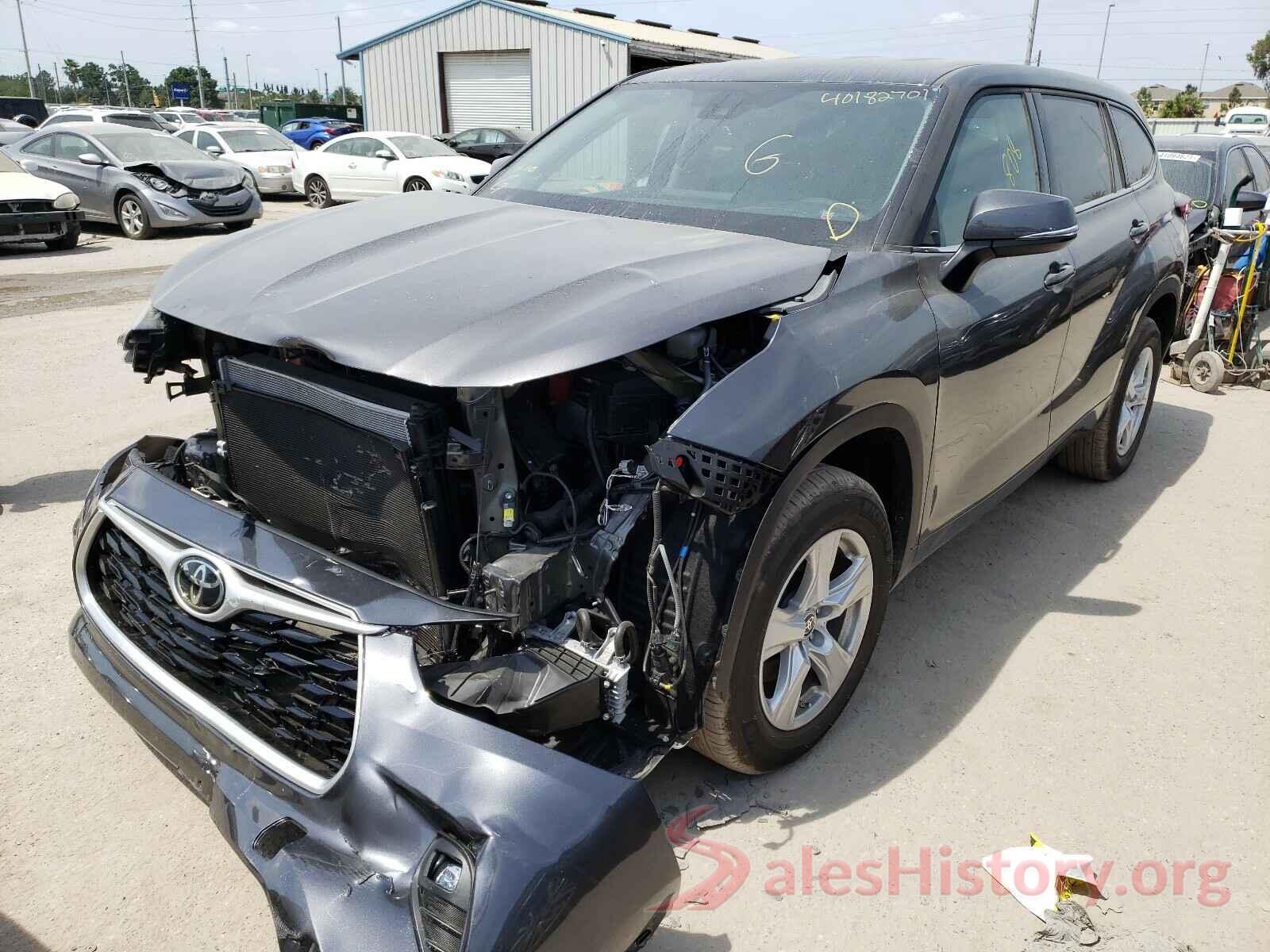 5TDZZRAH4MS519965 2021 TOYOTA HIGHLANDER