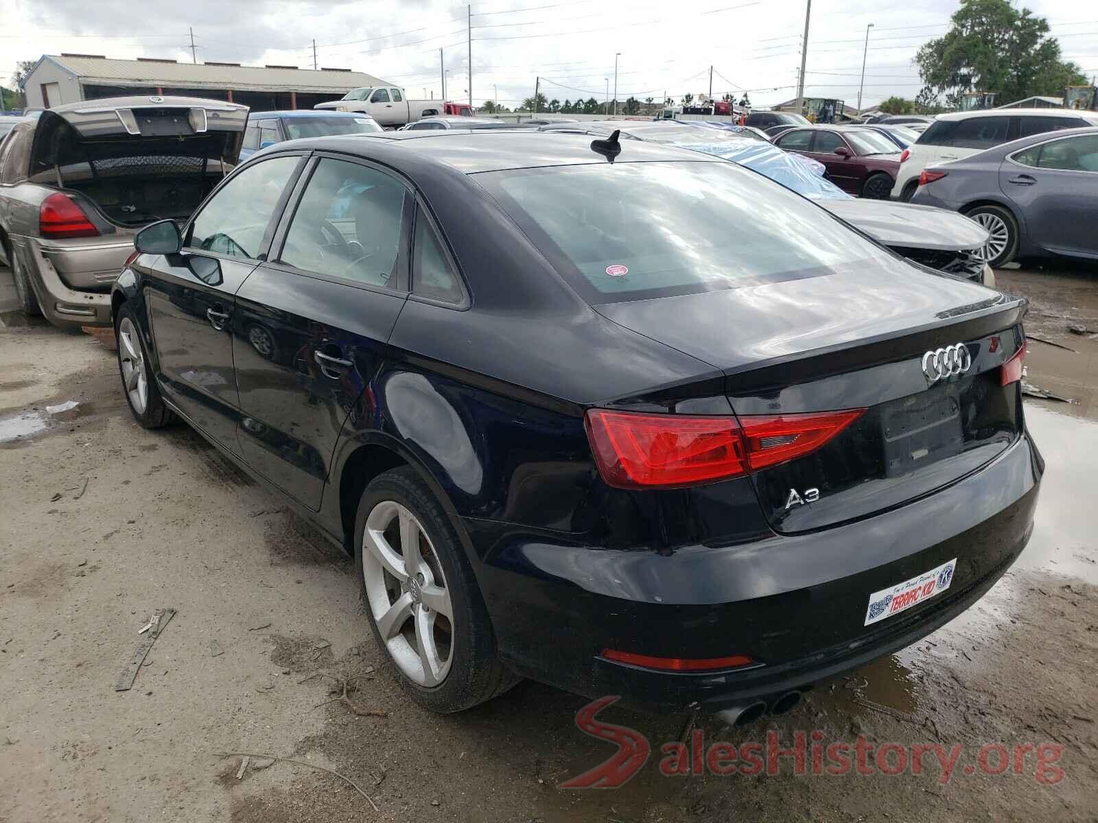 WAUA7GFF1G1024040 2016 AUDI A3