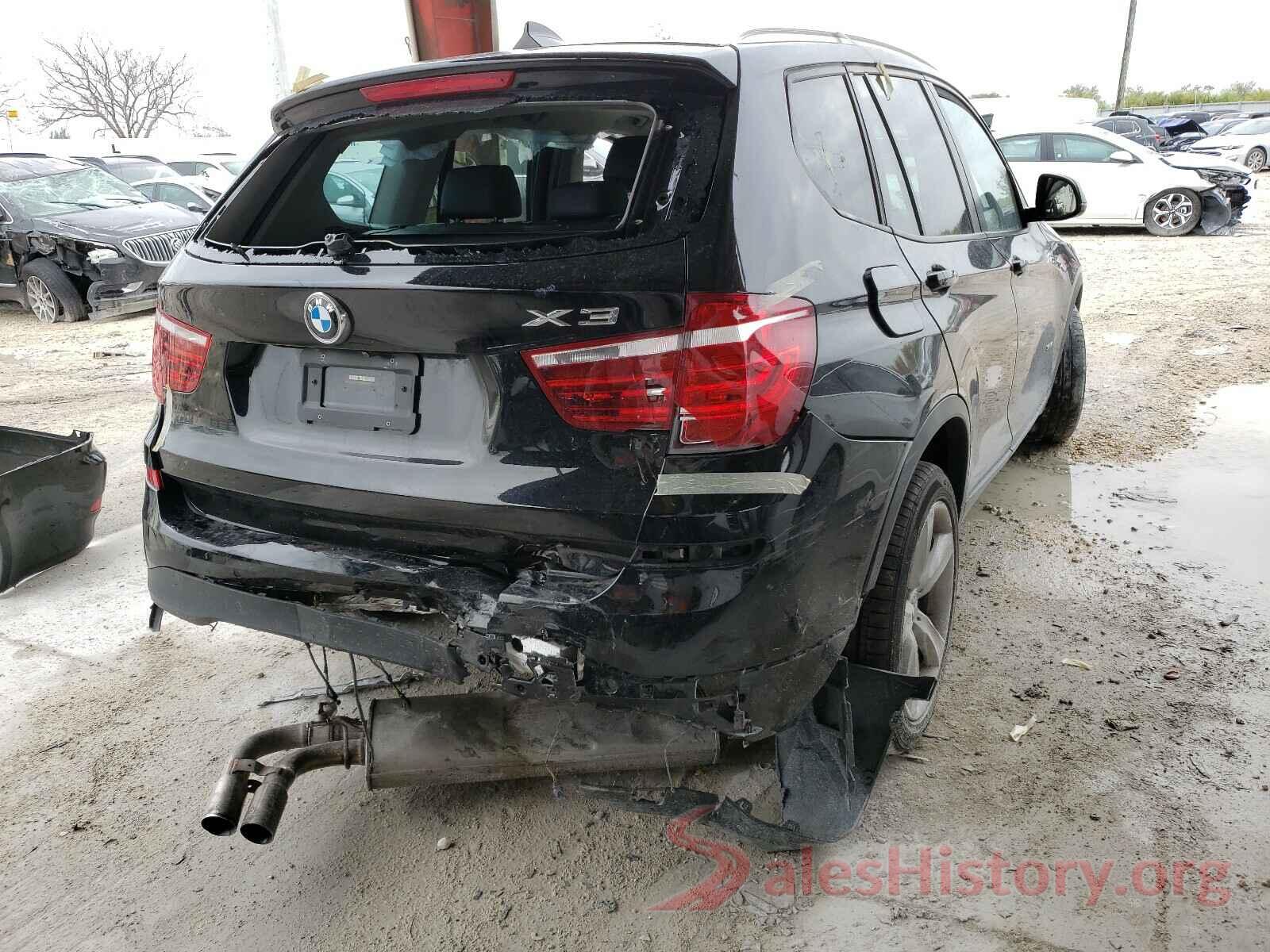 5UXWZ7C38H0X40422 2017 BMW X3