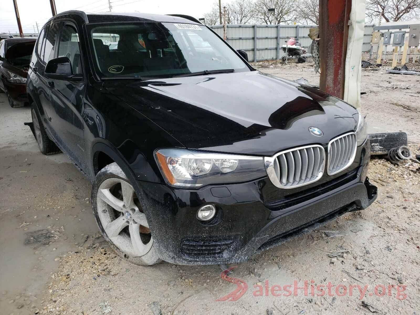 5UXWZ7C38H0X40422 2017 BMW X3