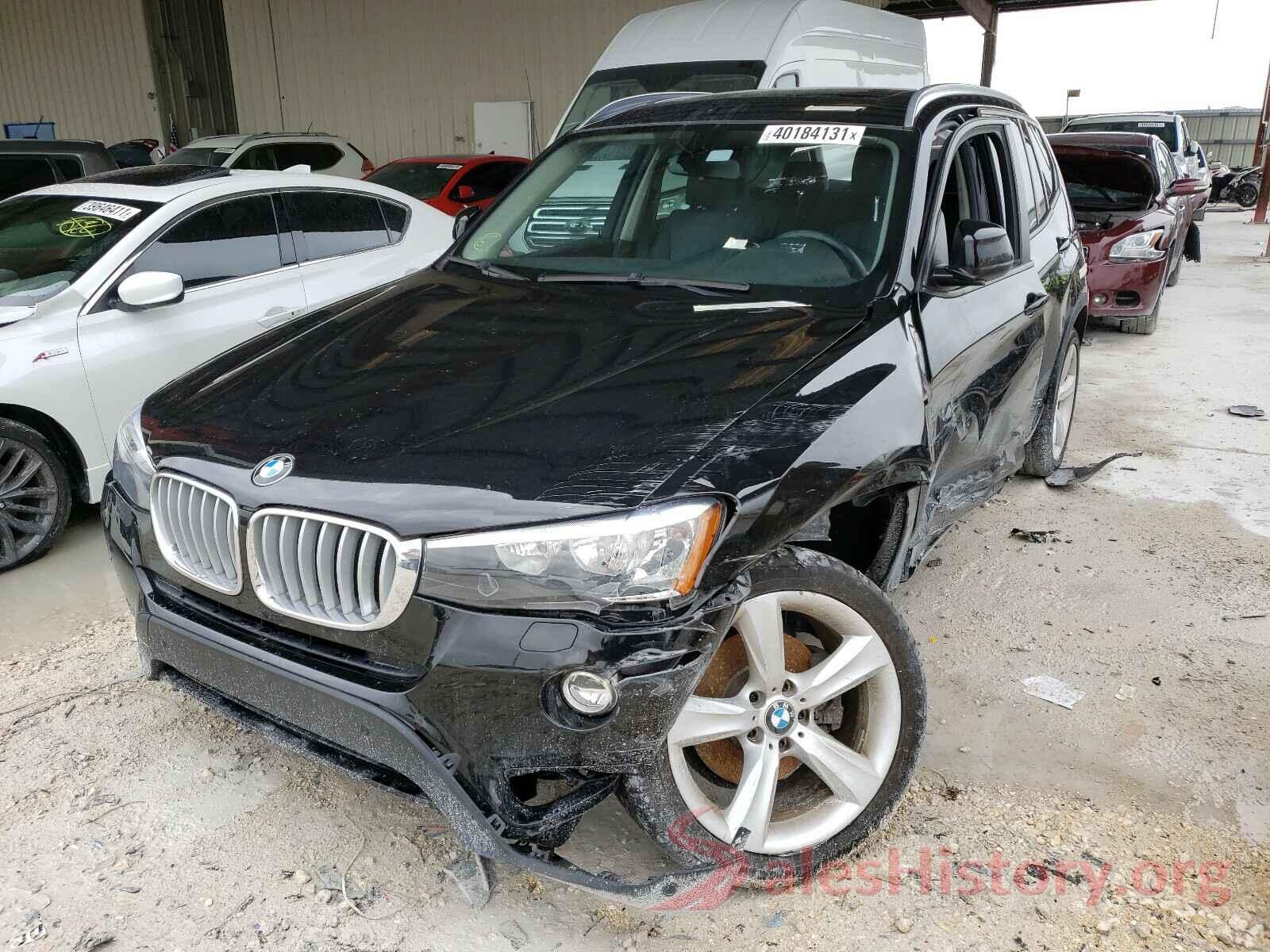 5UXWZ7C38H0X40422 2017 BMW X3