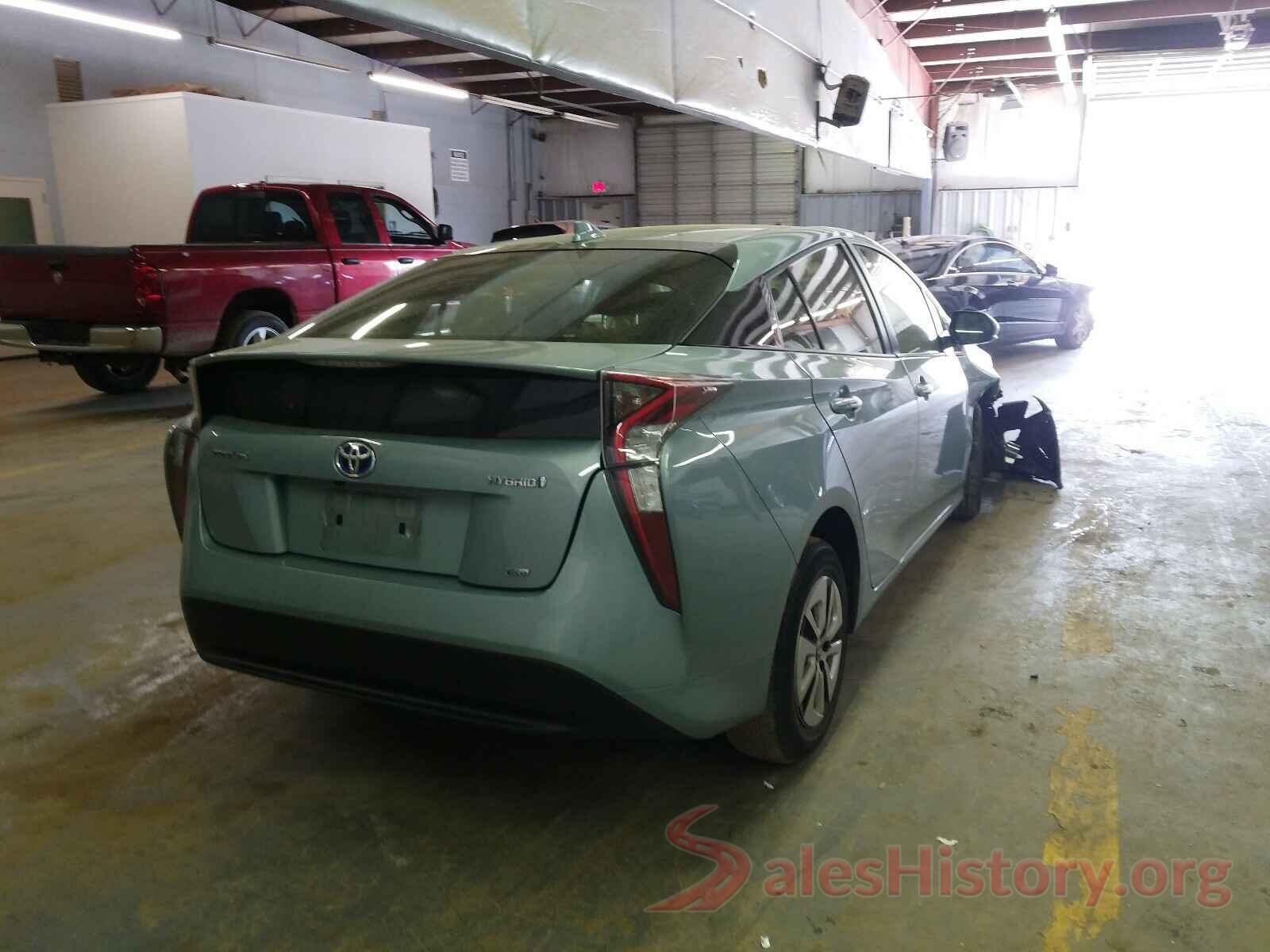 JTDKARFU4G3027456 2016 TOYOTA PRIUS