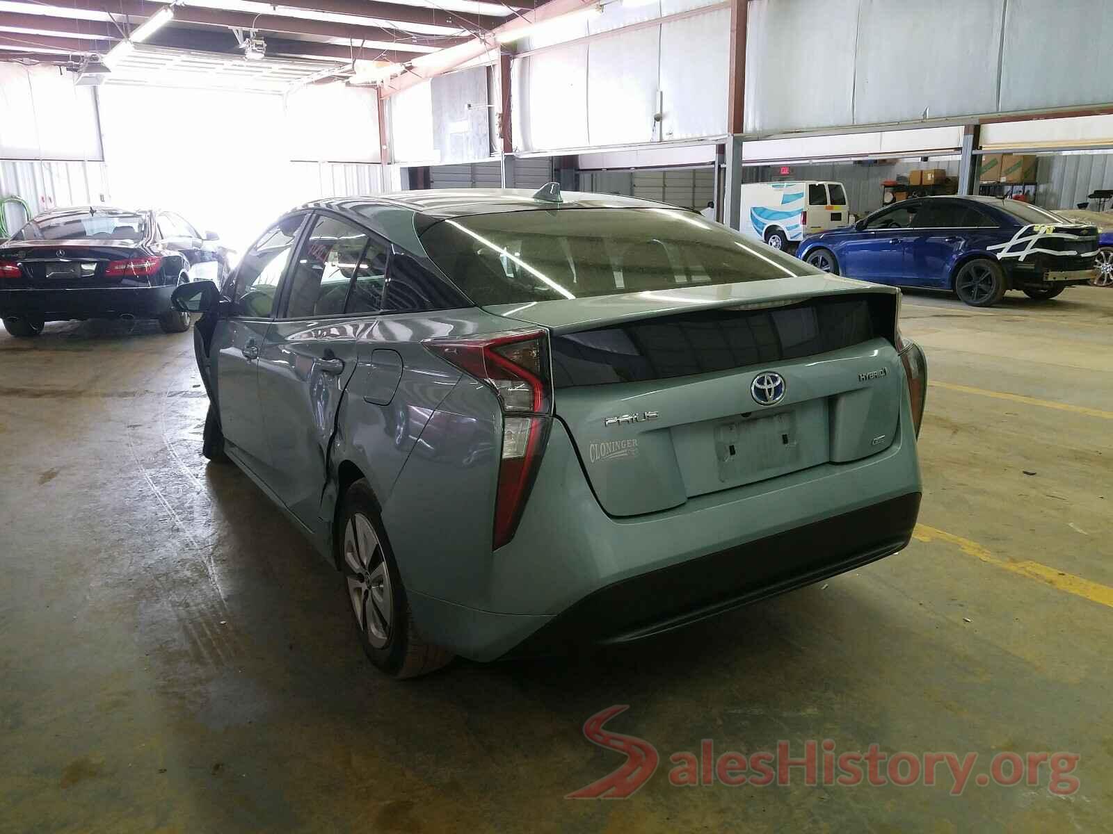 JTDKARFU4G3027456 2016 TOYOTA PRIUS