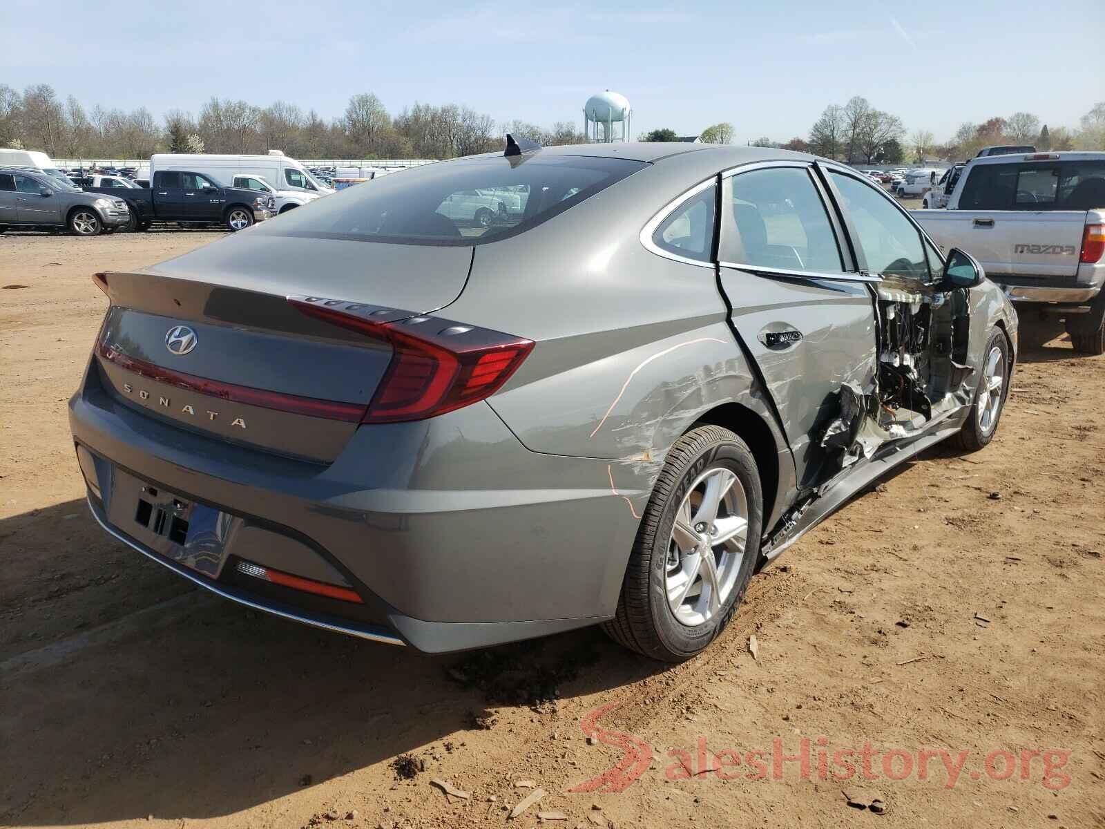 5NPEG4JA2MH113649 2021 HYUNDAI SONATA