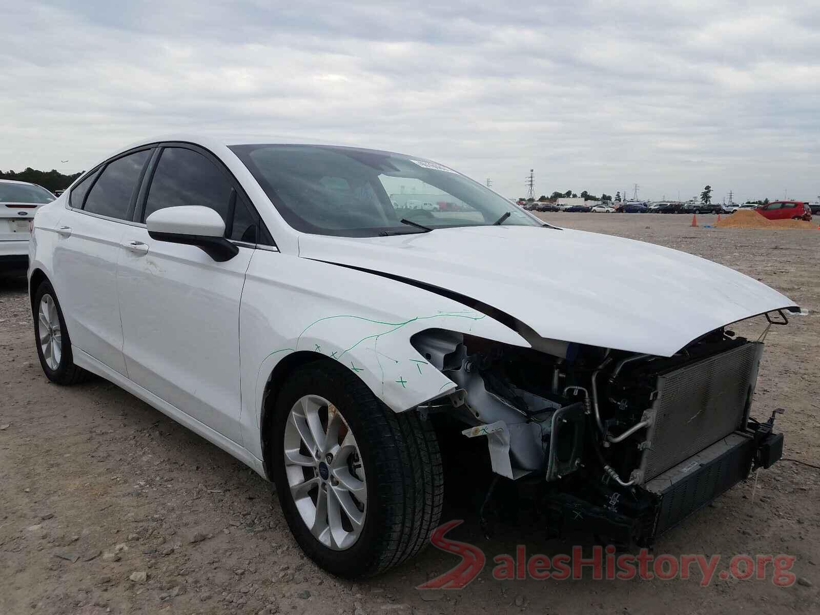 3FA6P0HD7KR113448 2019 FORD FUSION