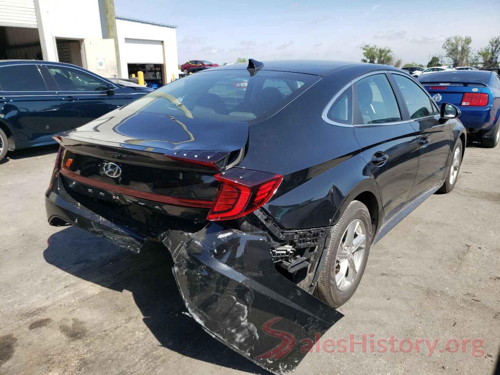 5NPEG4JA6LH030580 2020 HYUNDAI SONATA