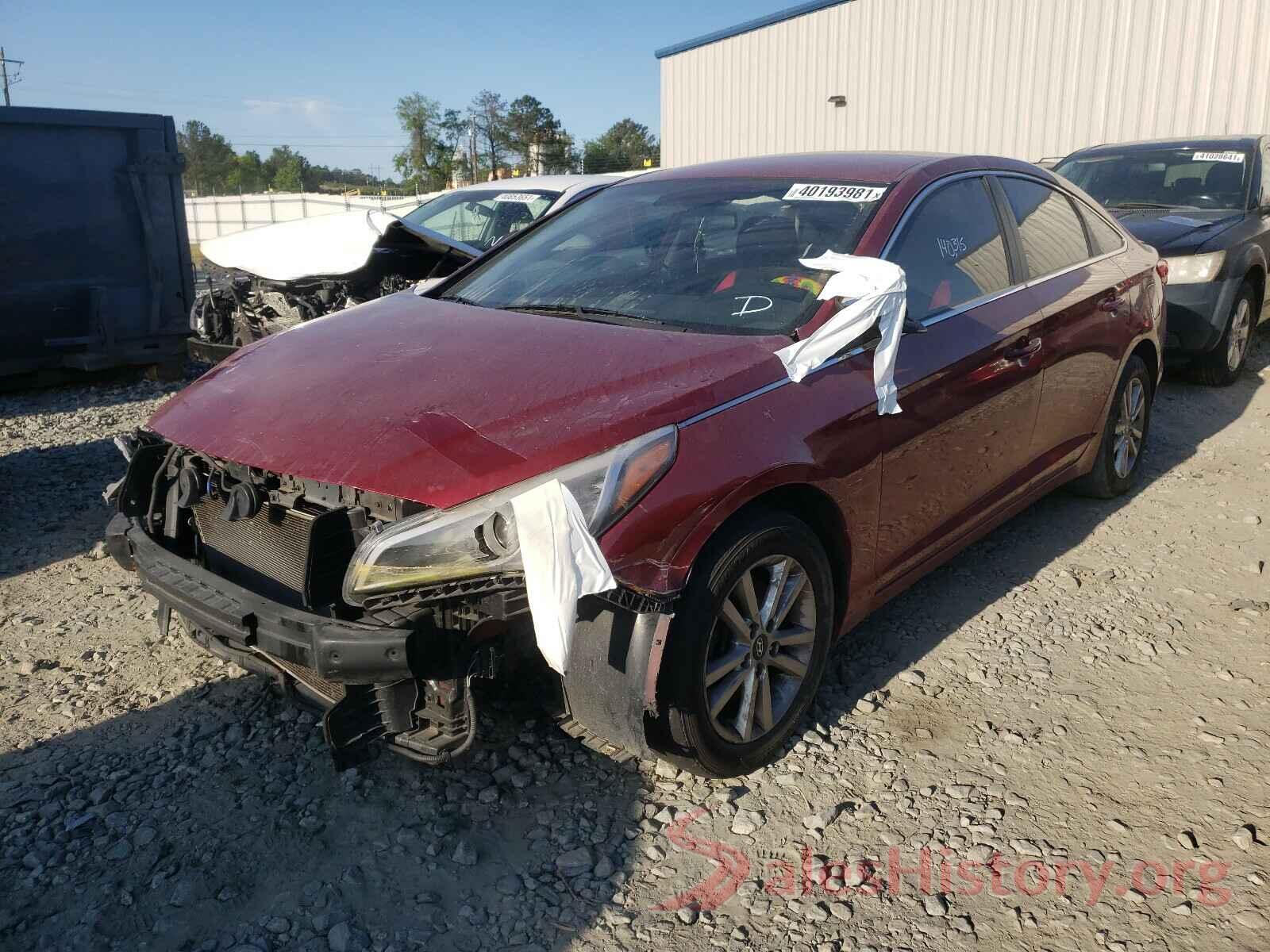 5NPE24AF8GH406051 2016 HYUNDAI SONATA