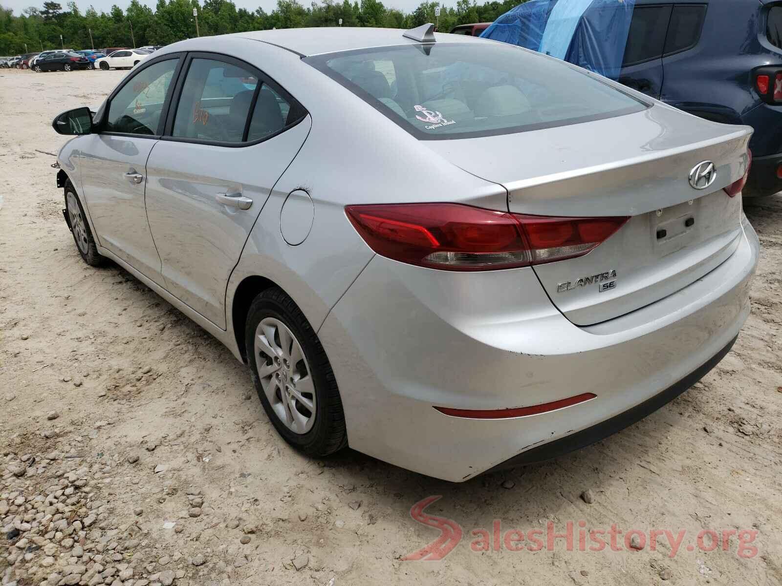 5NPD74LFXHH174791 2017 HYUNDAI ELANTRA