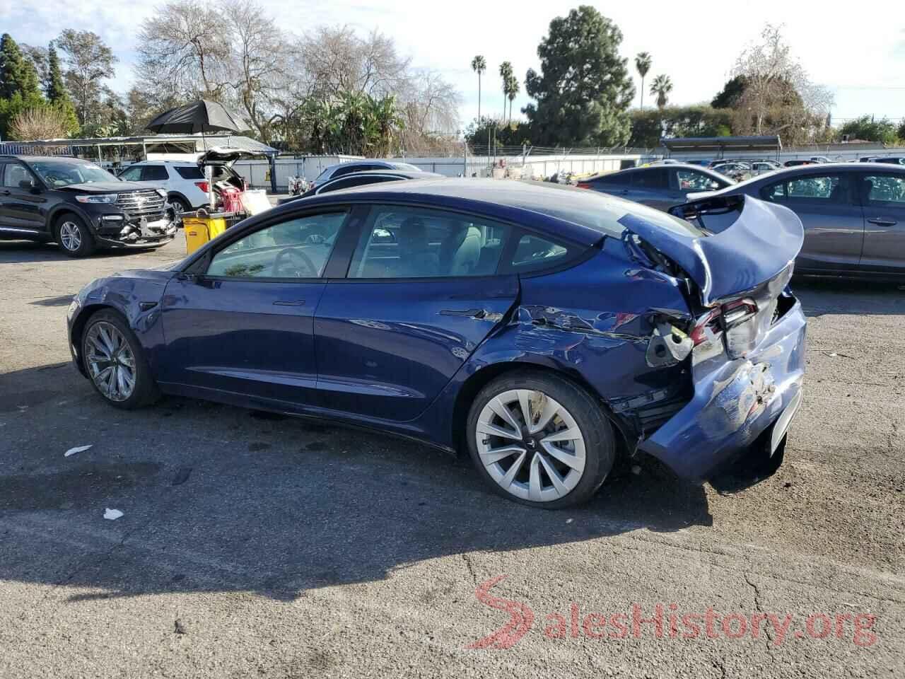 5YJ3E1EA0NF142685 2022 TESLA MODEL 3