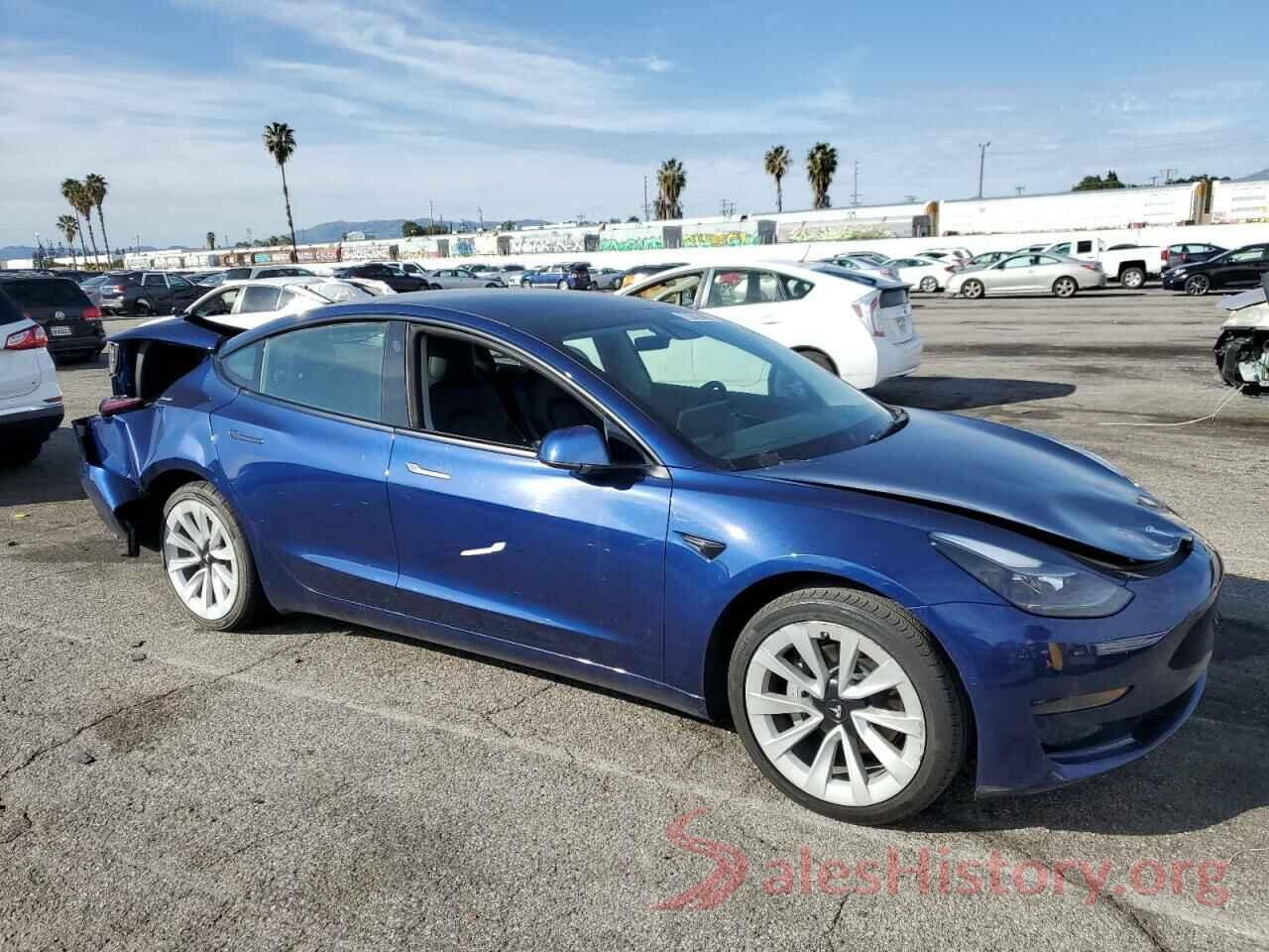 5YJ3E1EA0NF142685 2022 TESLA MODEL 3