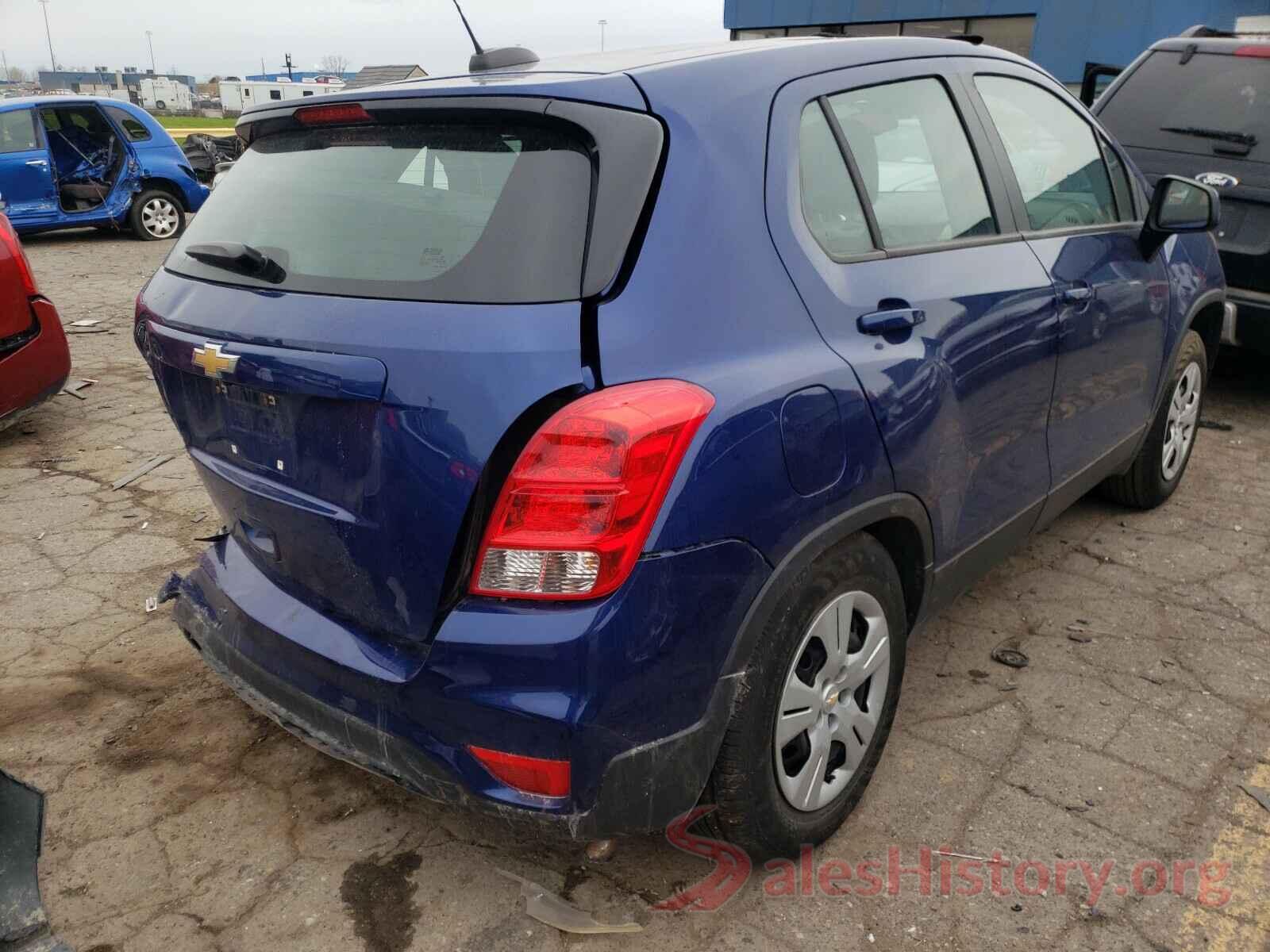 3GNCJKSB2HL184884 2017 CHEVROLET TRAX