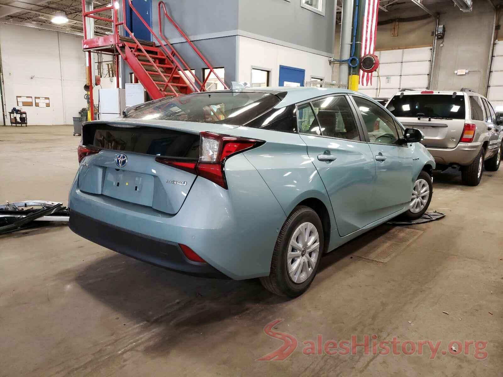 JTDKARFU3K3082716 2019 TOYOTA PRIUS