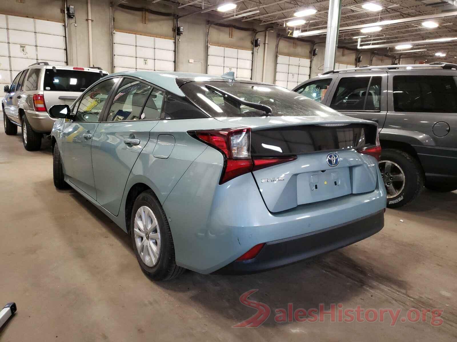 JTDKARFU3K3082716 2019 TOYOTA PRIUS