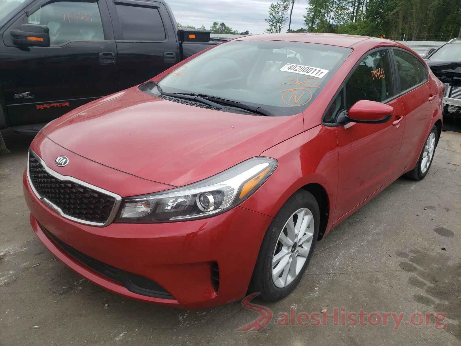 3KPFL4A7XHE114837 2017 KIA FORTE