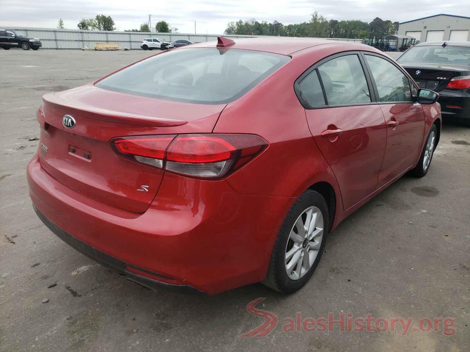 3KPFL4A7XHE114837 2017 KIA FORTE