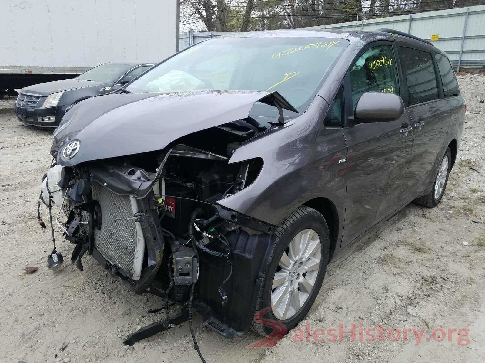 5TDDK3DC2GS136137 2016 TOYOTA SIENNA