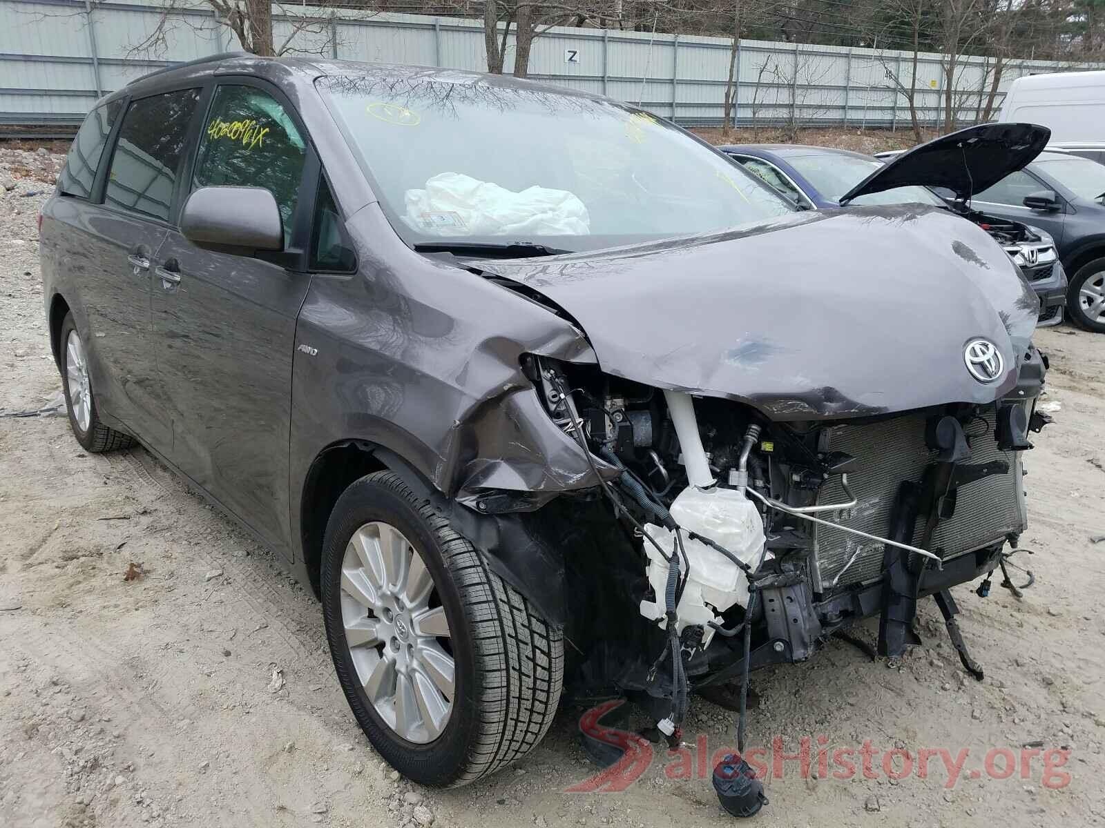 5TDDK3DC2GS136137 2016 TOYOTA SIENNA