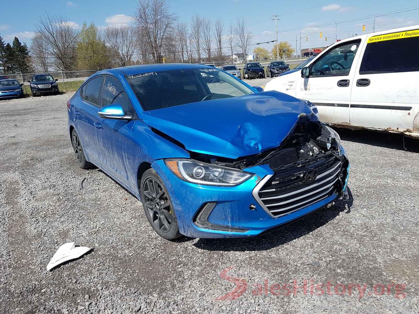 KMHD84LF9HU089018 2017 HYUNDAI ELANTRA