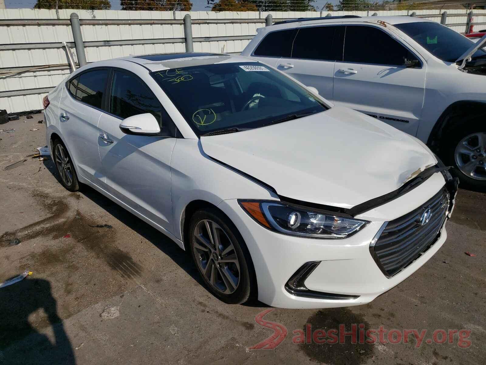 5NPD84LF8HH061063 2017 HYUNDAI ELANTRA