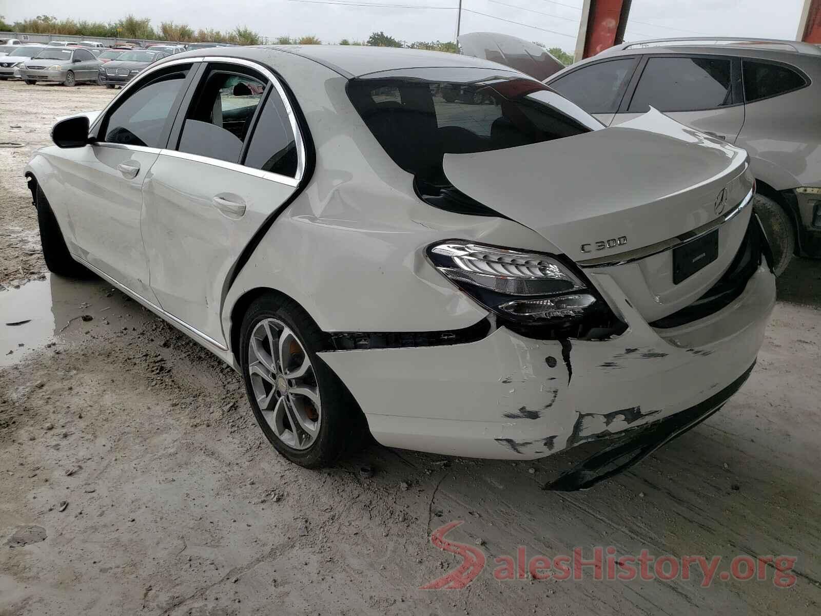 55SWF4JB3GU133104 2016 MERCEDES-BENZ C CLASS