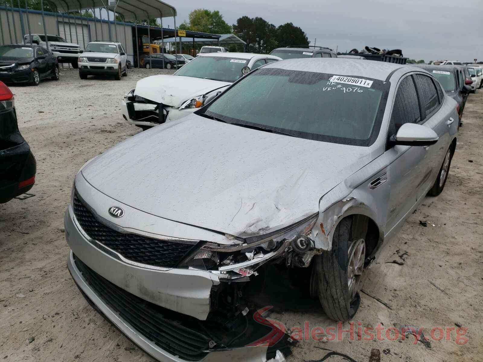 KNAGT4L35H5159076 2017 KIA OPTIMA