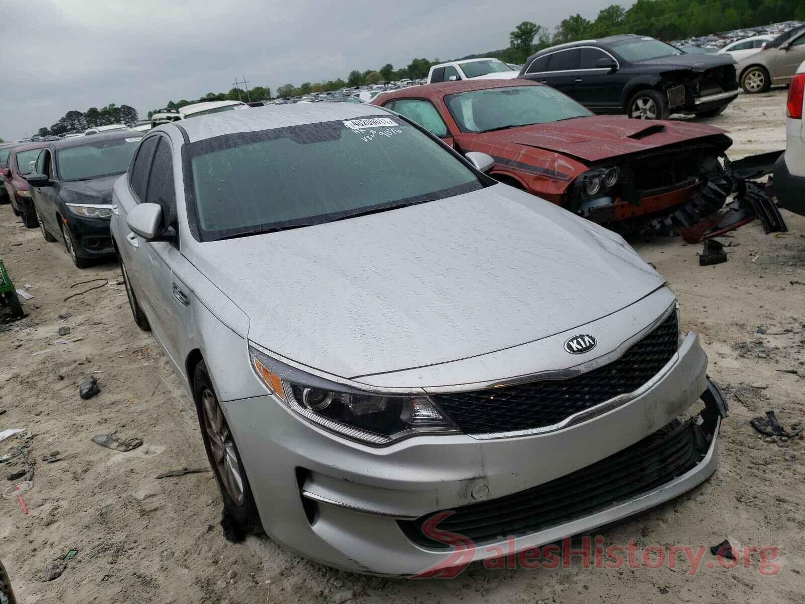 KNAGT4L35H5159076 2017 KIA OPTIMA