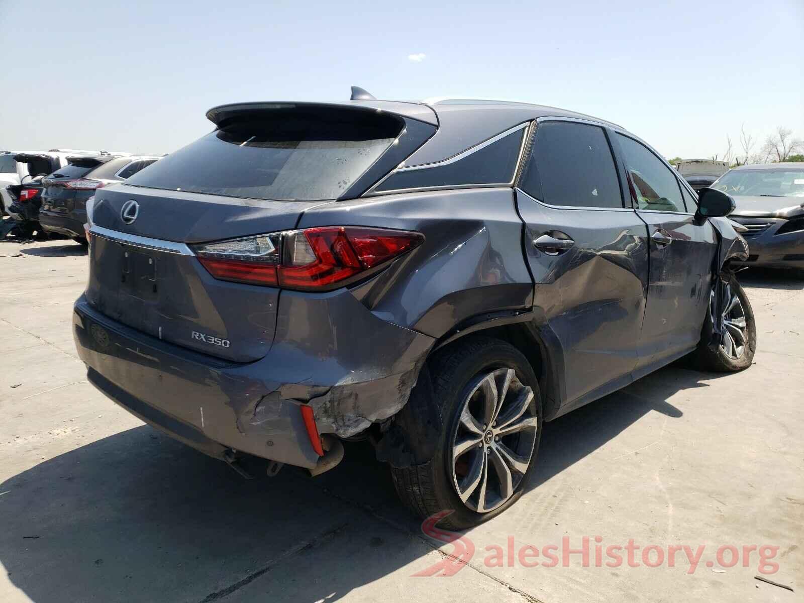 2T2ZZMCA1KC121603 2019 LEXUS RX350