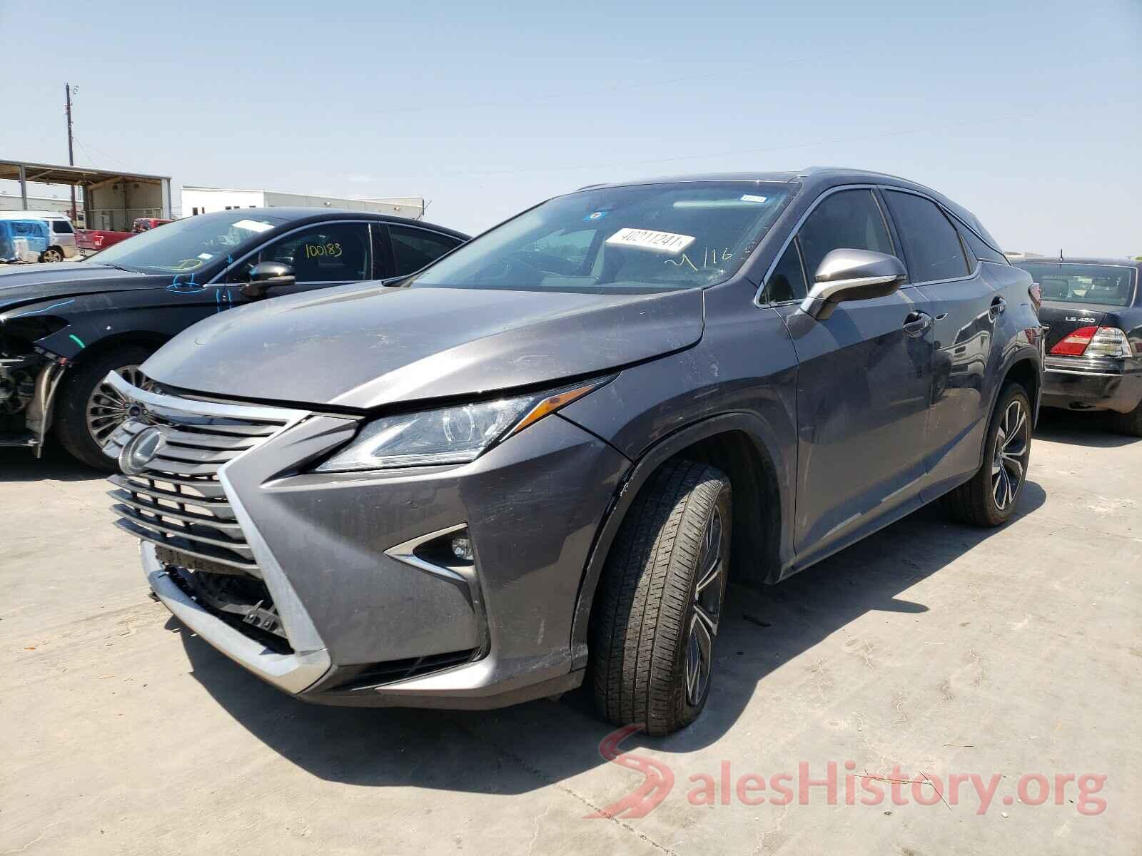 2T2ZZMCA1KC121603 2019 LEXUS RX350