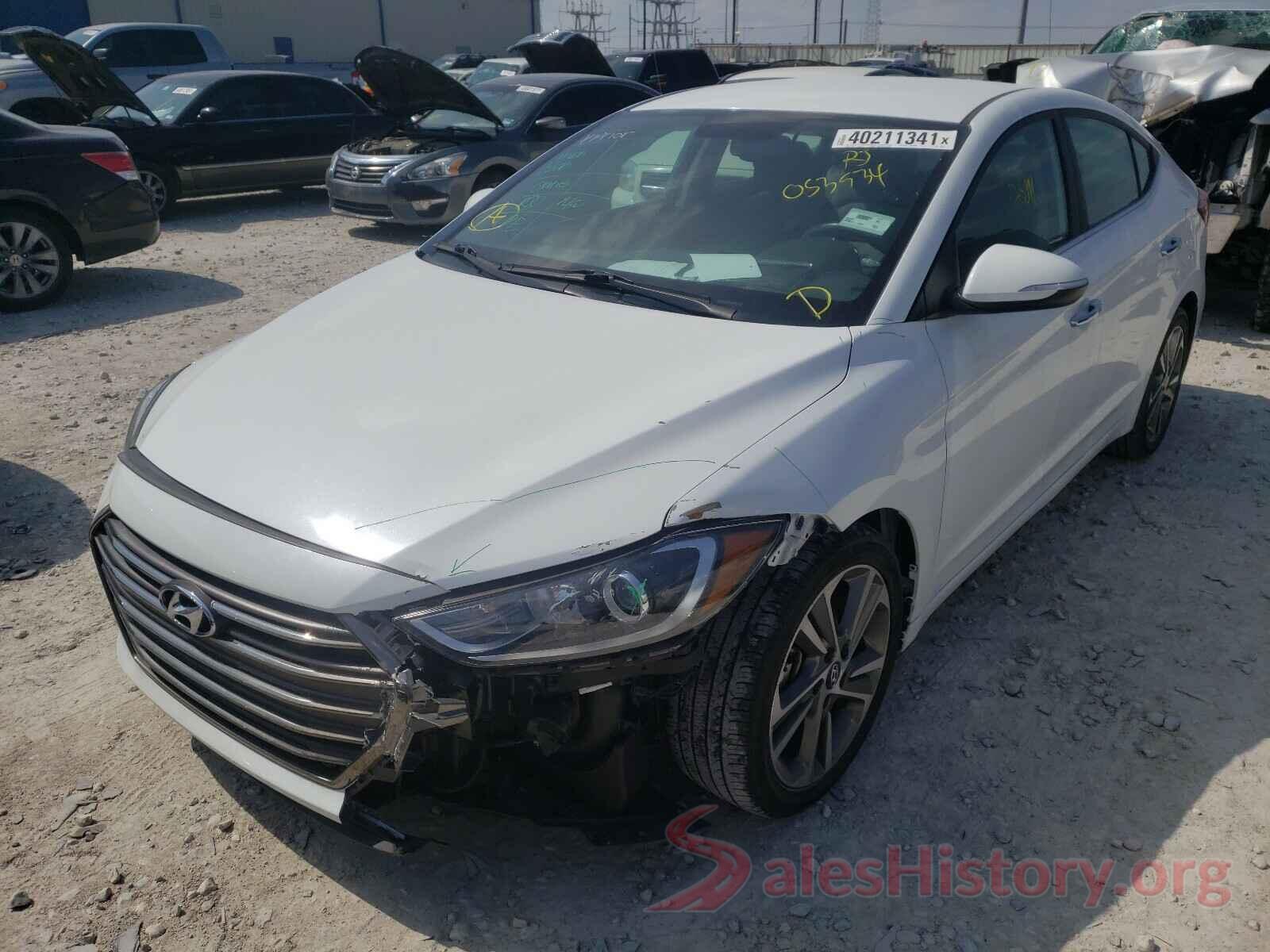 5NPD84LF3HH053534 2017 HYUNDAI ELANTRA